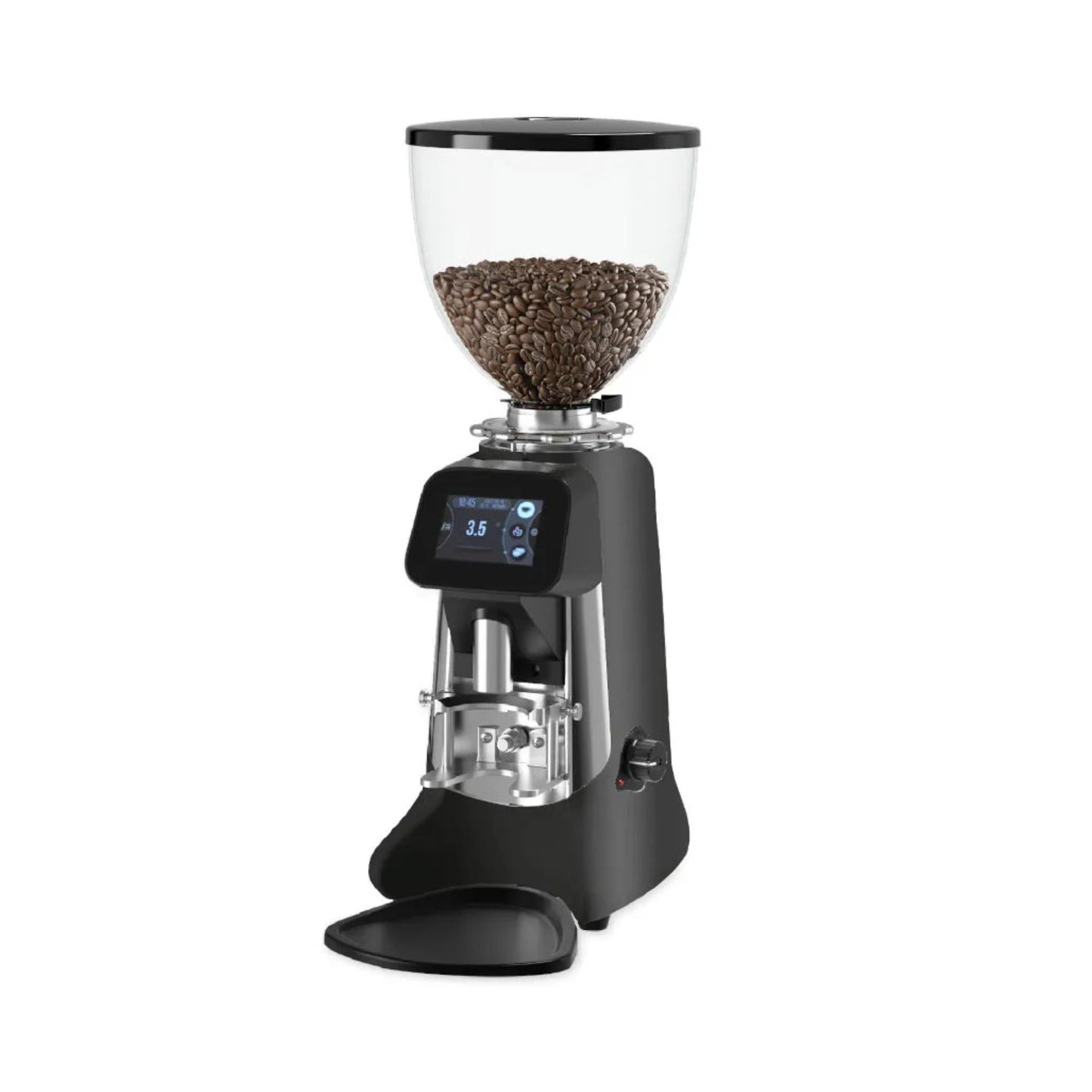 Hey Cafe Buddy Commercial Espresso Grinder - 64mm Burrs - Black