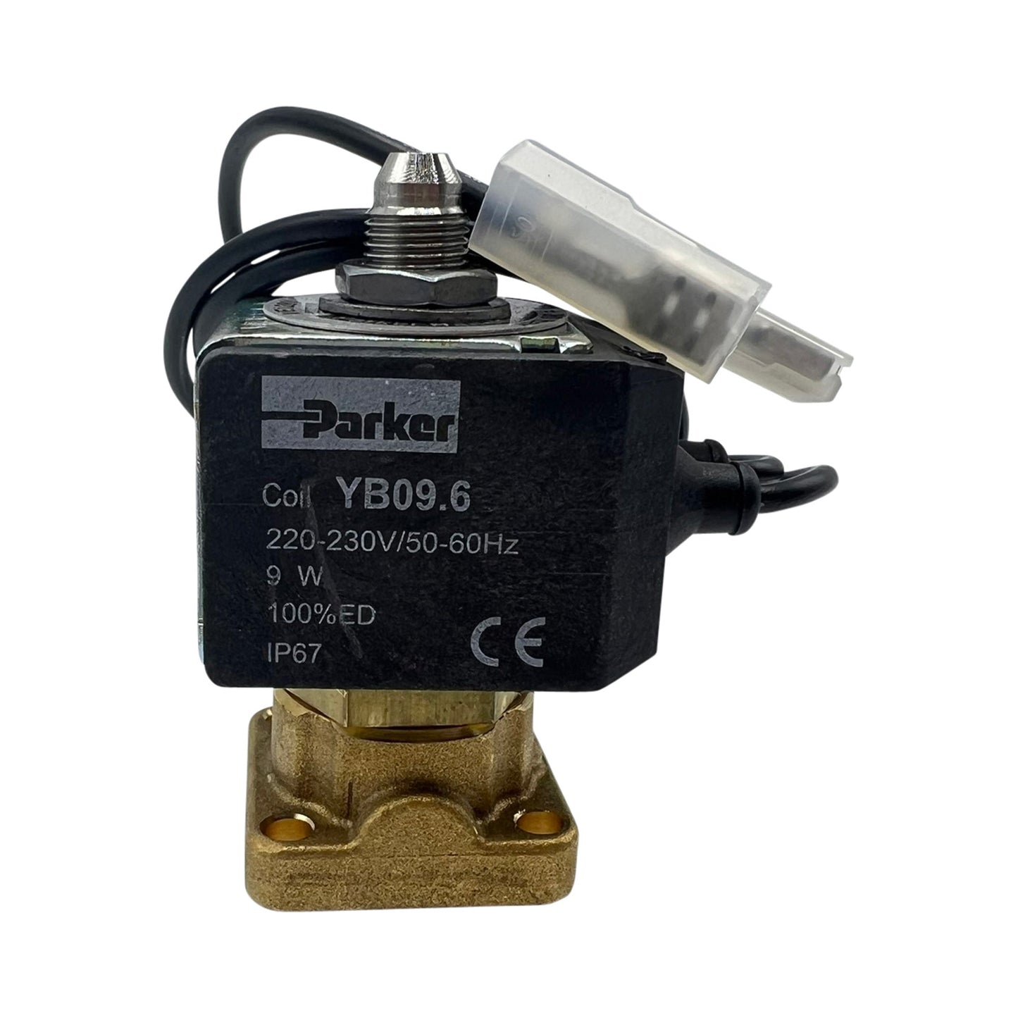 Parker 3 Way Group Solenoid Valve 230V Viton 9W - Wired