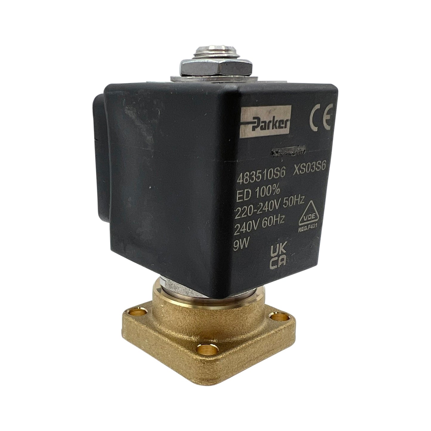 Parker Lucifer 2 Way Inlet Solenoid Valve 230V 2.5mm Viton