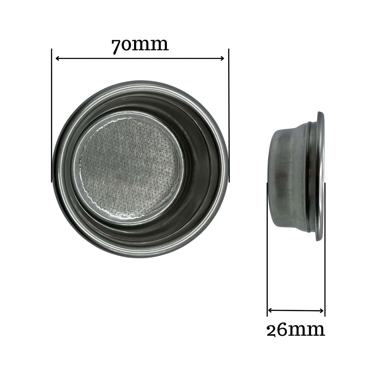 La Marzocco 14g Double Filter Basket – Stainless Steel for All Models