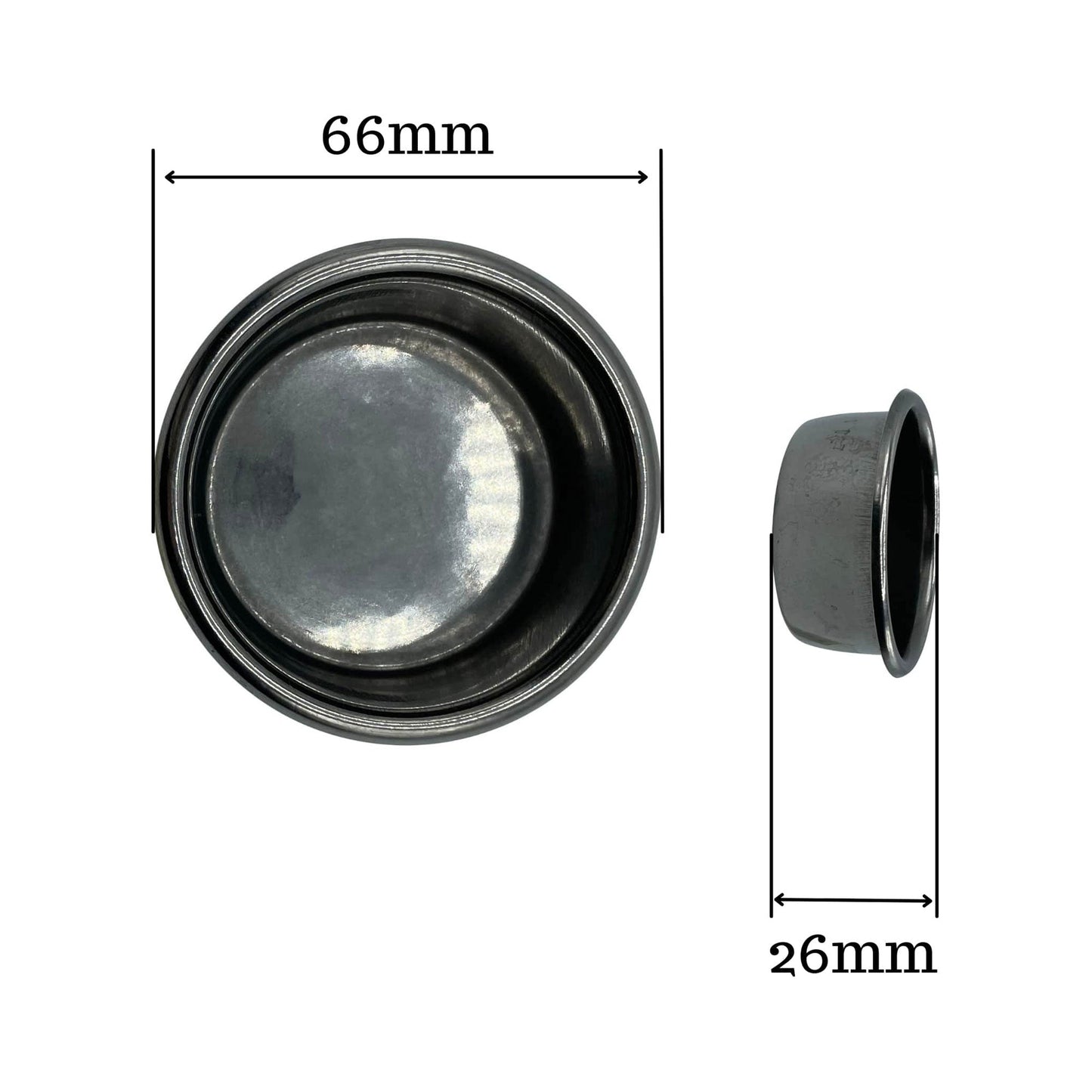 La San Marco Blank Filter Basket – Fits Dalla Corte, My Way & WEGA 53MM