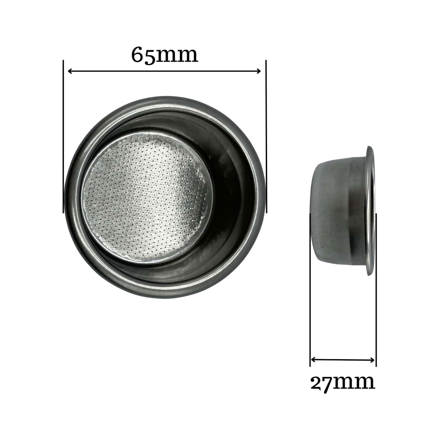 14g Double Filter Basket 53MM – La Spaziale, Fits CMA, Astoria & WEGA