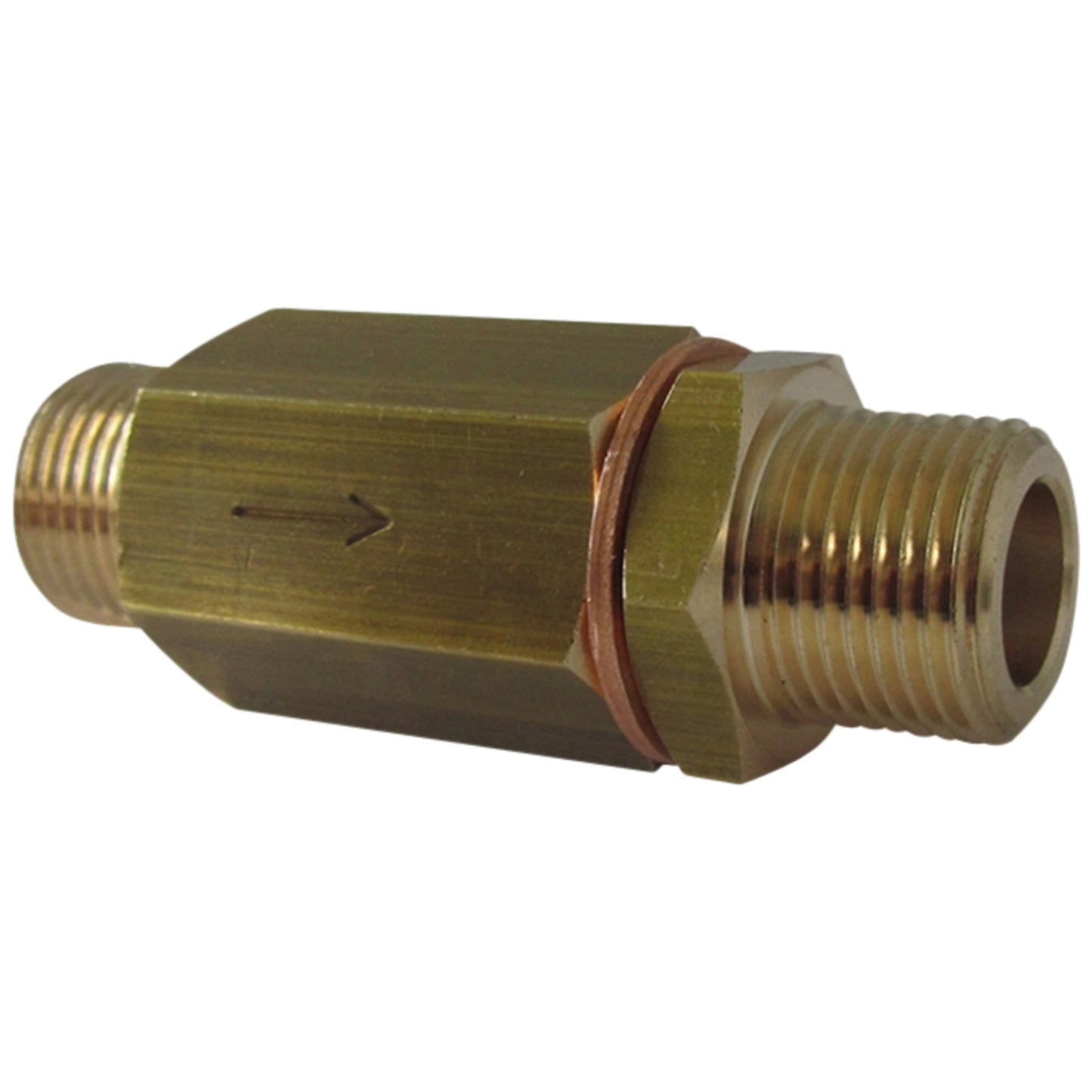 Universal One Way Valve 3/8M x 3/8M - Wide Compatibility