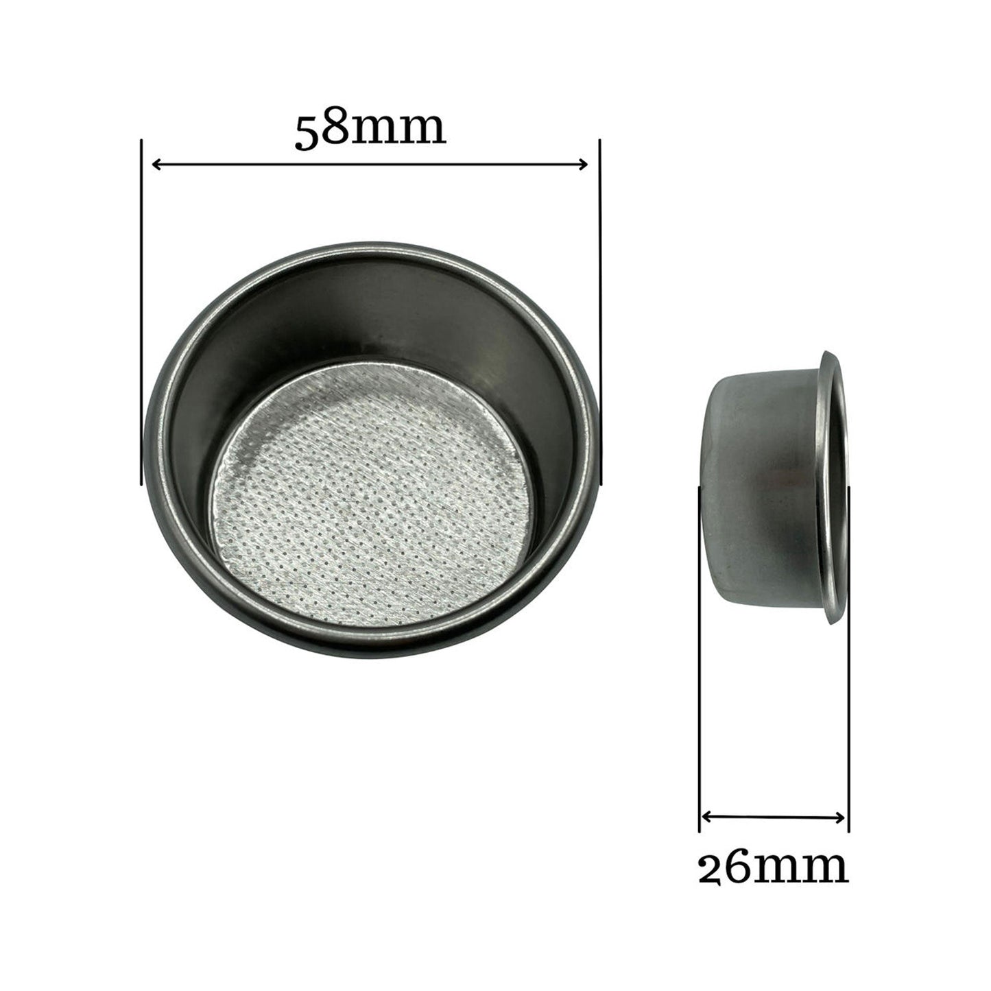14g Double Filter Basket for La Pavoni Europiccola Espresso Machines