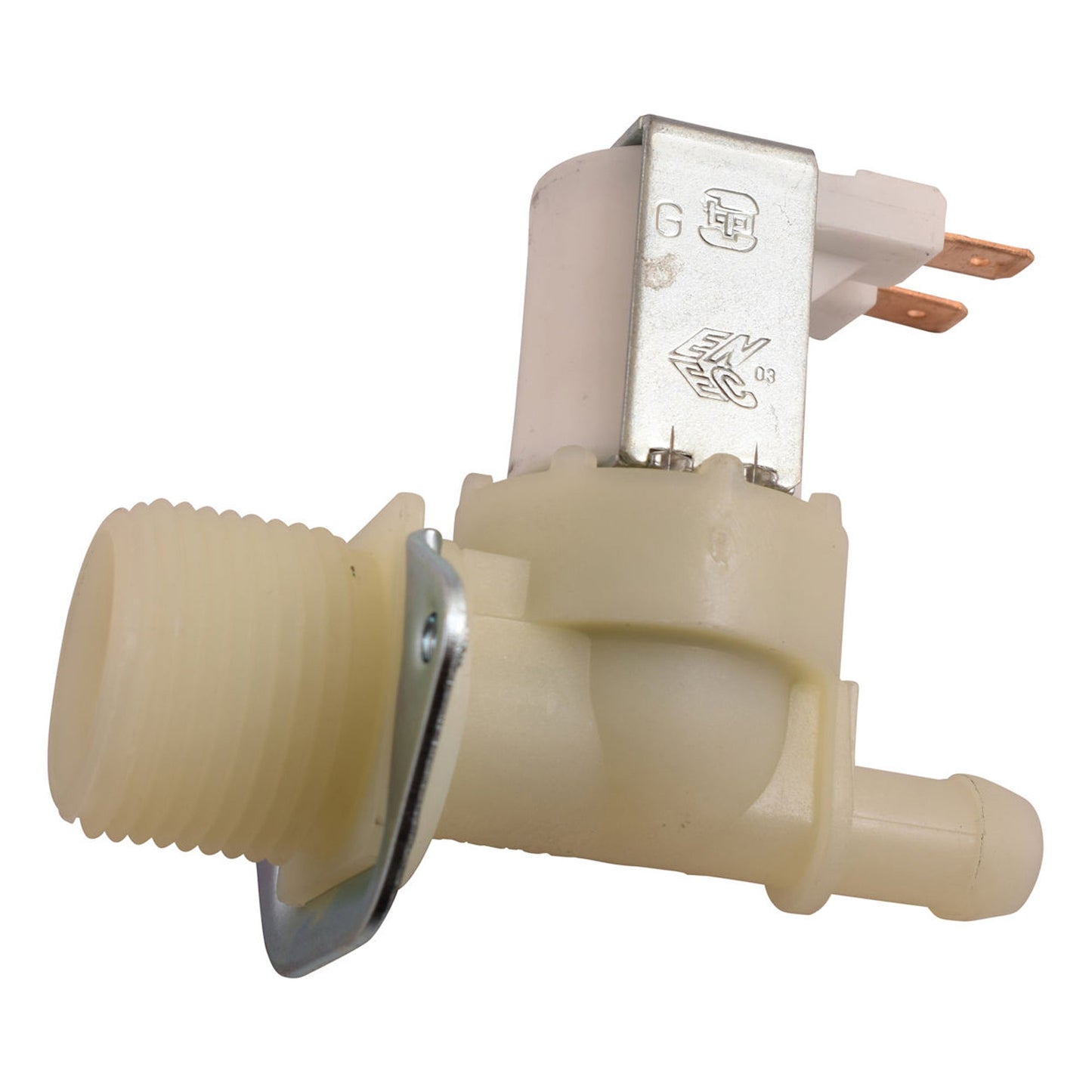 Universal Single Solenoid Valve Straight Inlet 3/4, 12mm Outlet