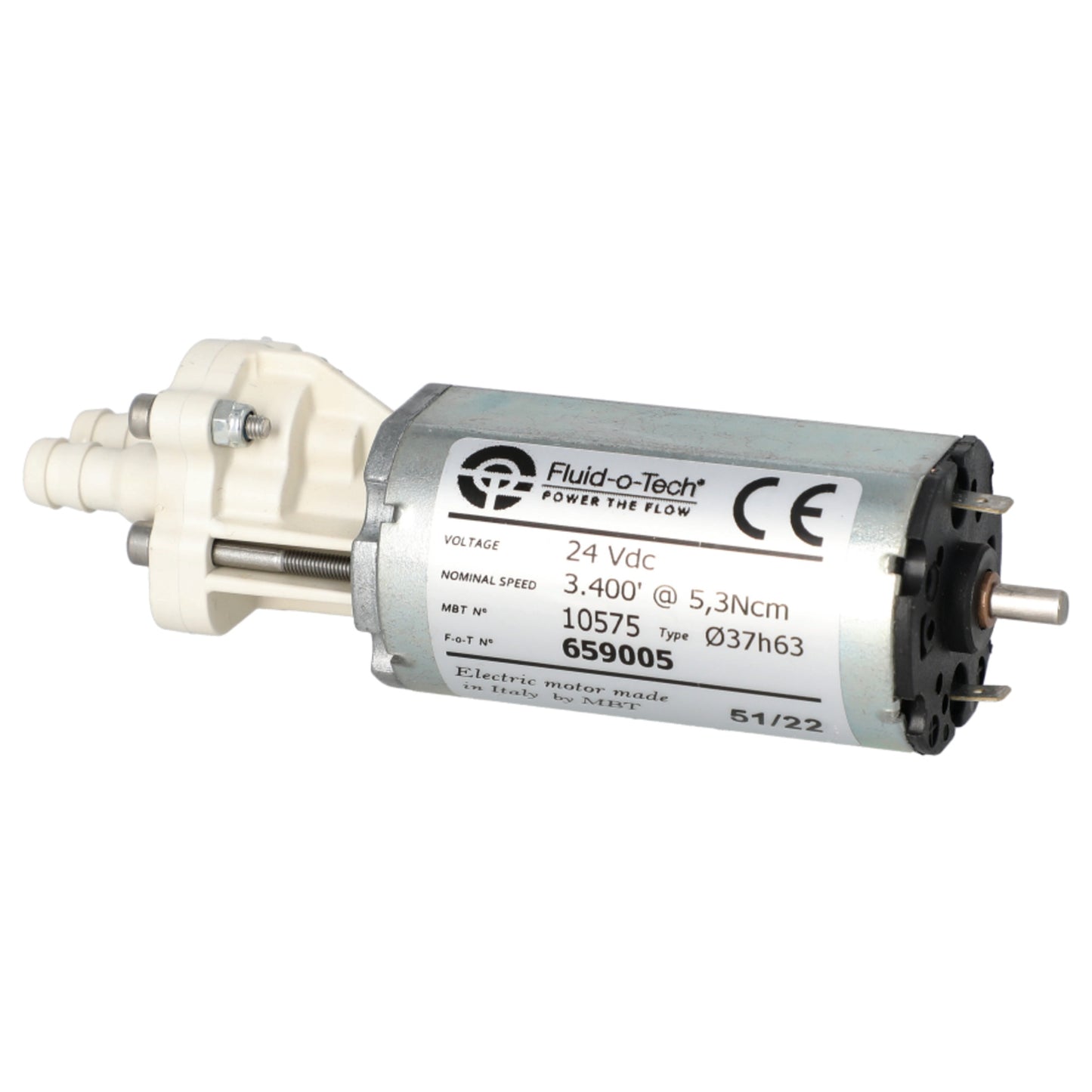 Cimbali Fluid O Tech Milk Pump 24V DC - Precise Milk Delivery