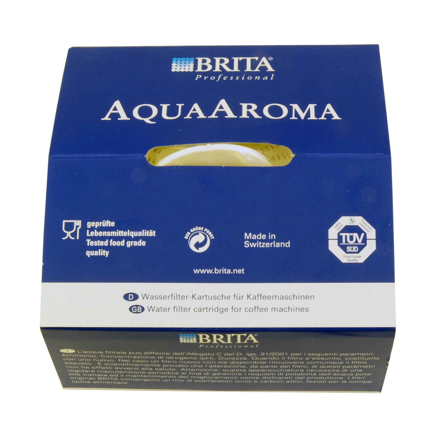 Brita AquaAroma Water Filter Cartridge - For Mobile Coffee Machines