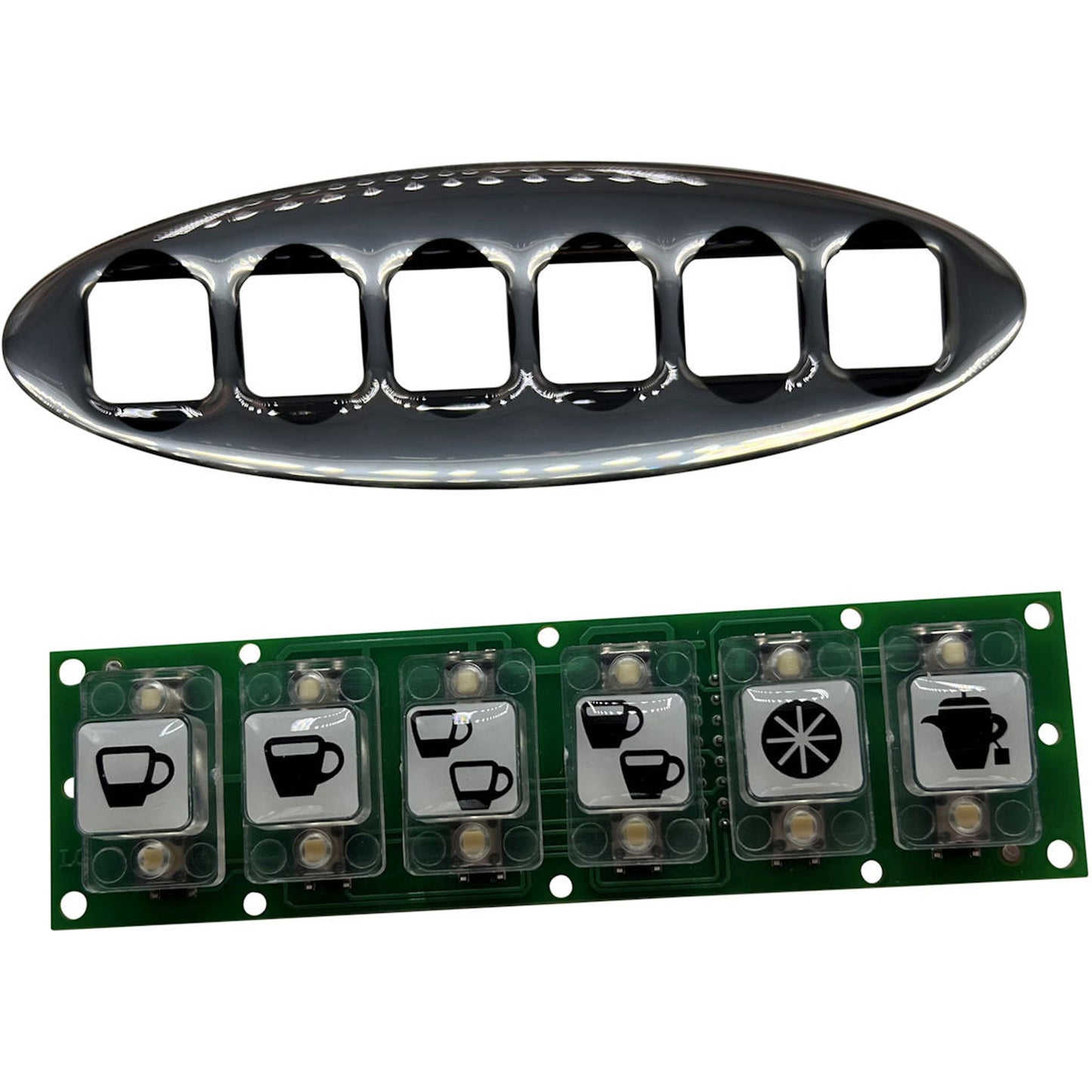 Fiorenzato Lido Touchpanel 6 Push Buttons – A1500096