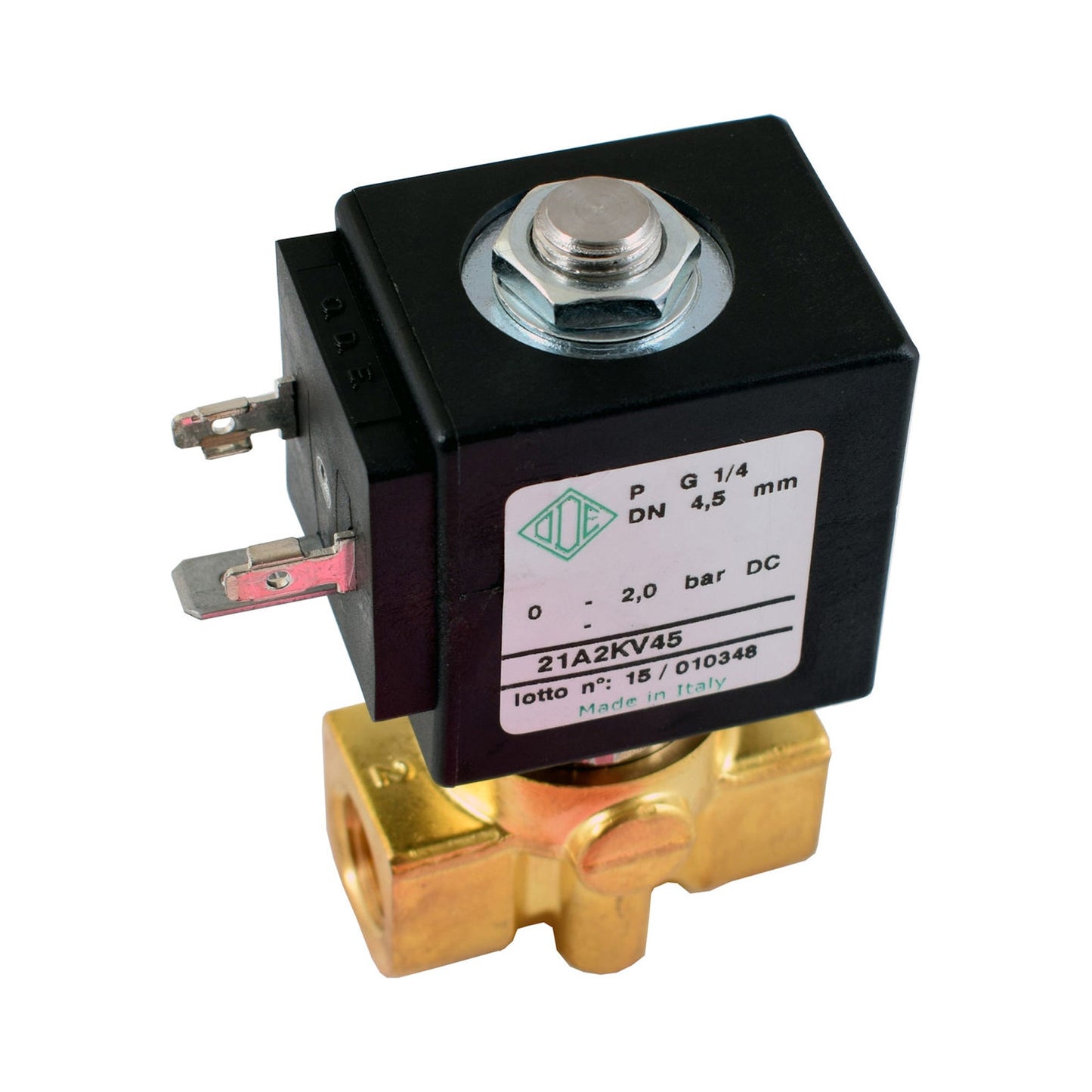 ODE 2-Way Solenoid Valve 24V 1/4 4.5mm 9W Replacement Part