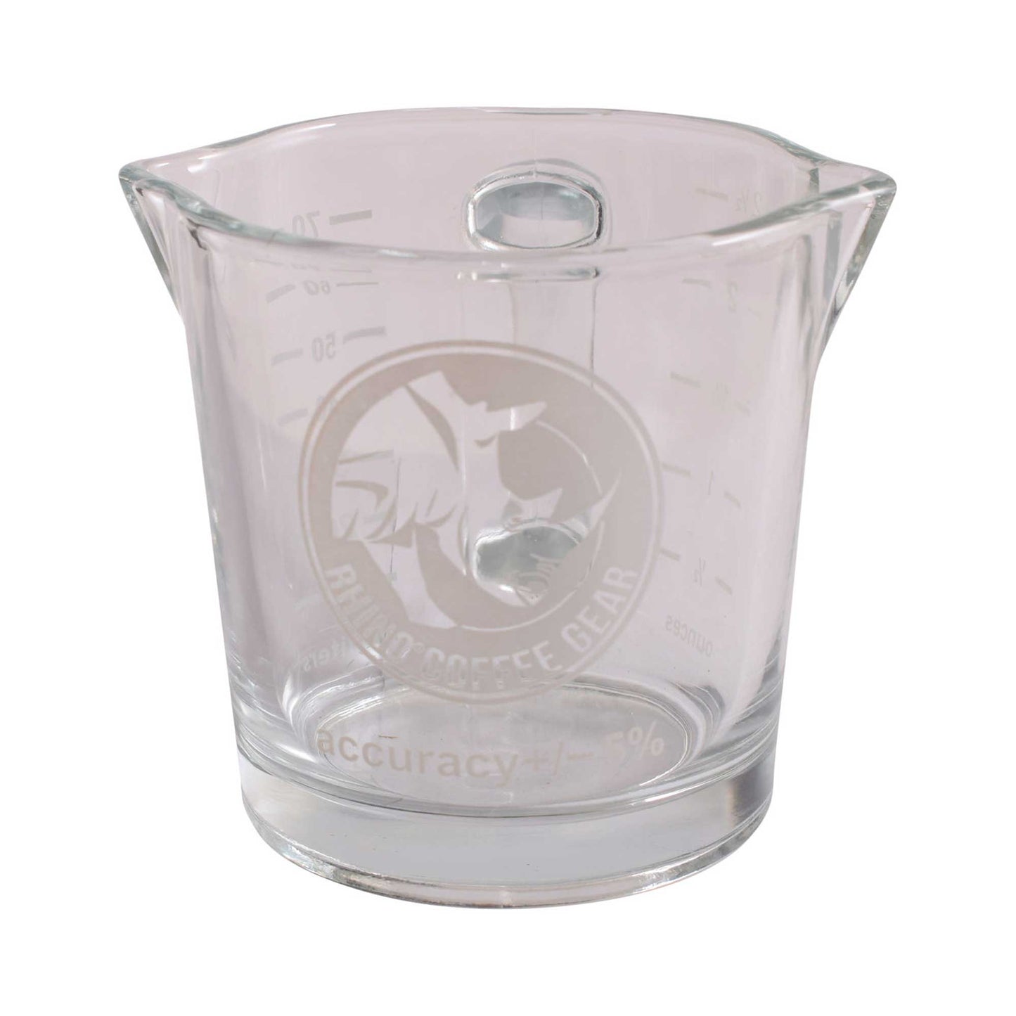 Rhinowares Espresso Shot Glass 2.4oz/70ml With Spout And Handle