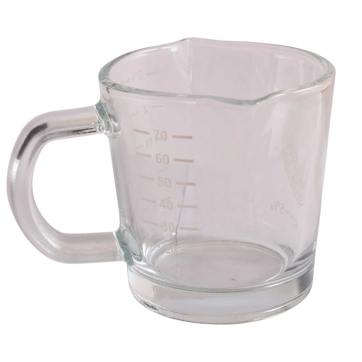 Rhinowares Espresso Shot Glass 2.4oz/70ml With Spout And Handle
