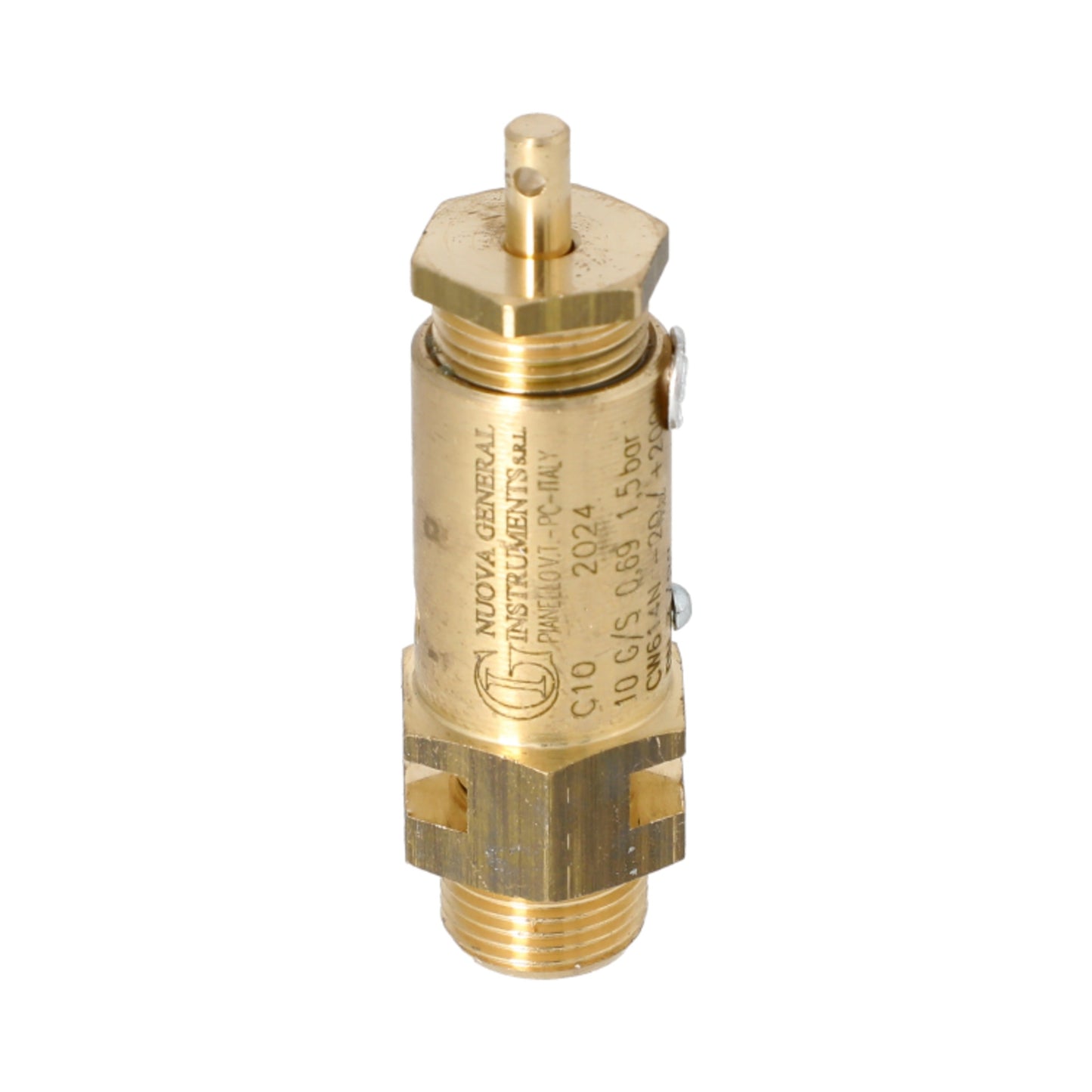 Universal 3/8 Safety Valve 1.5 Bar Certified Replacement Part - Wide Compatibility