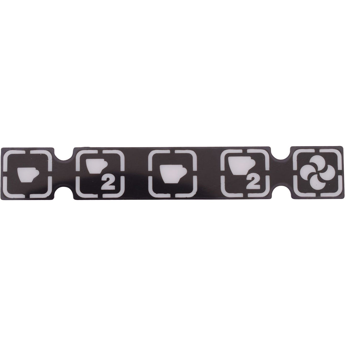 Conti Card Keyboard Sticker LED White – Replacement Part