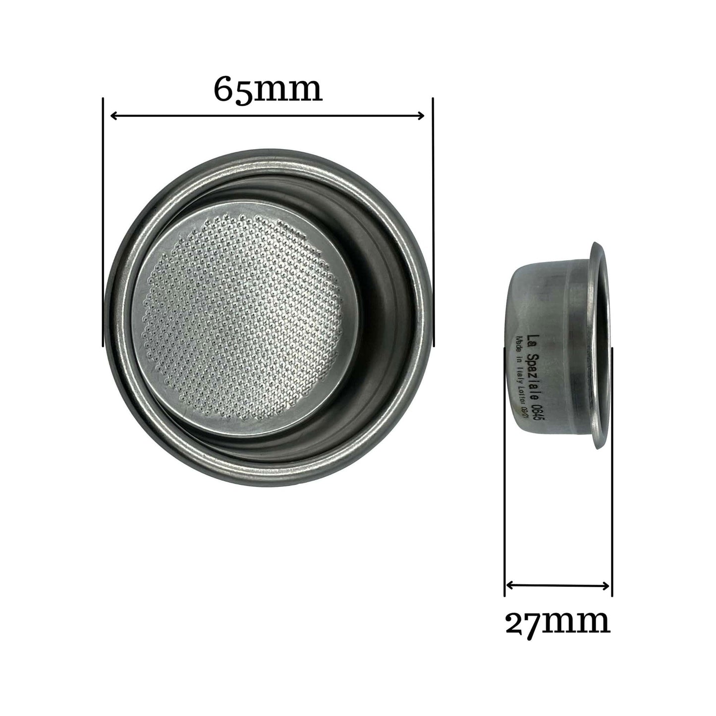 14g Double Filter Basket for La Spaziale Espresso Machines