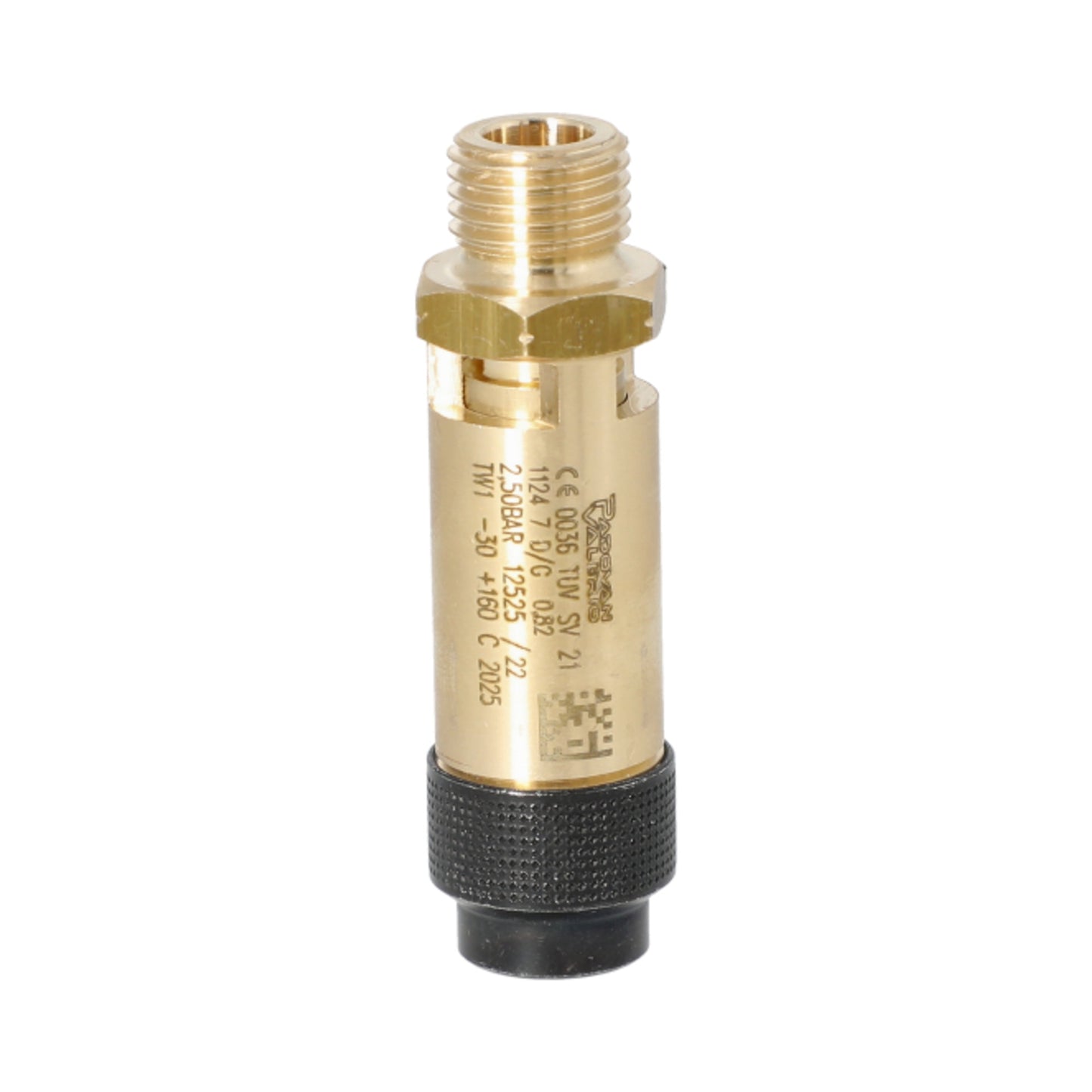 Cimbali 1/4 Safety Valve 2.5 Bar - Certified Replacement