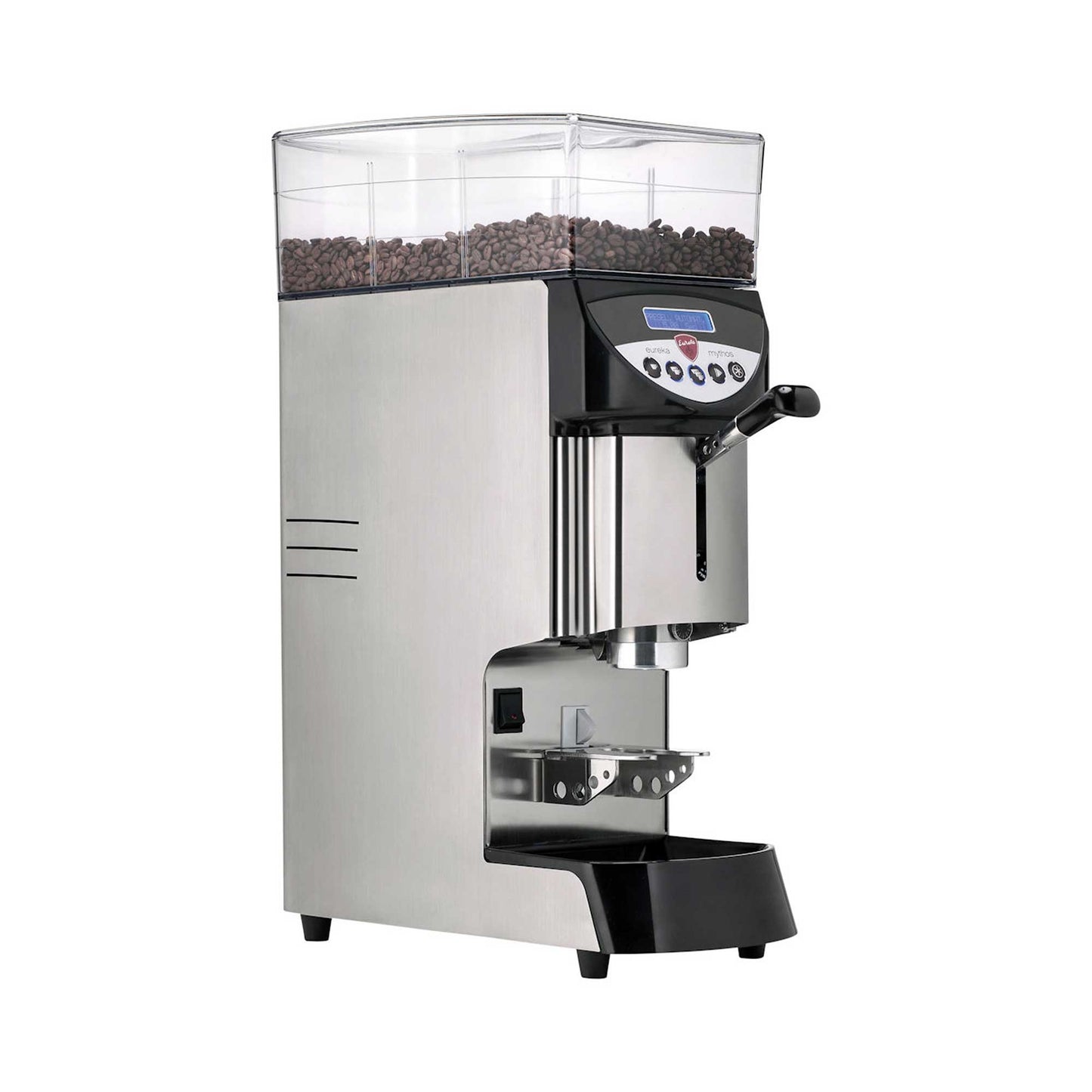 Eureka Mythos Plus On Demand 75mm High Volume Coffee Grinder - Silver