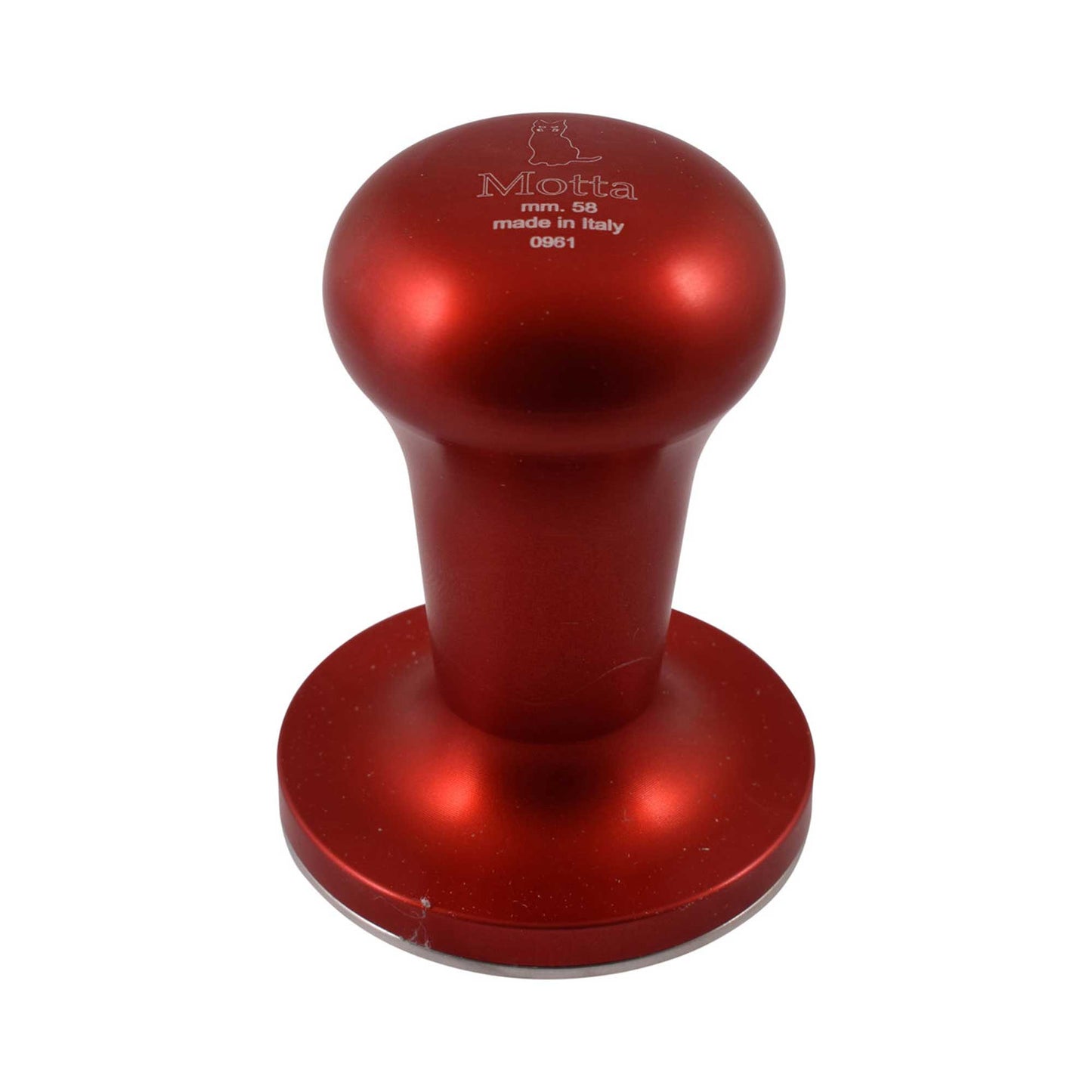 Motta Coffee Tamper Flash With Aluminium Handle 58mm - Red