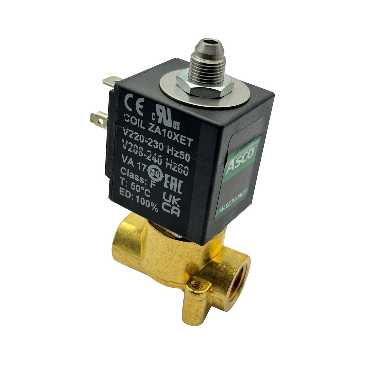 ASCO 3 Way Solenoid Valve 230V 1/4 3.2MM for Lavazza