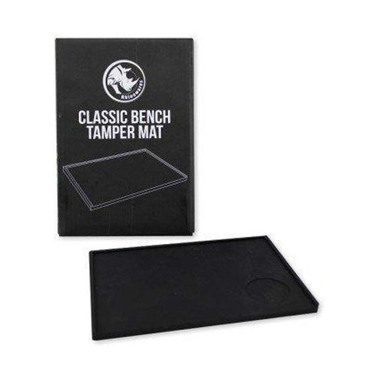 Rhinowares Classic Rubber Bench Coffee Tamping Mat - Black