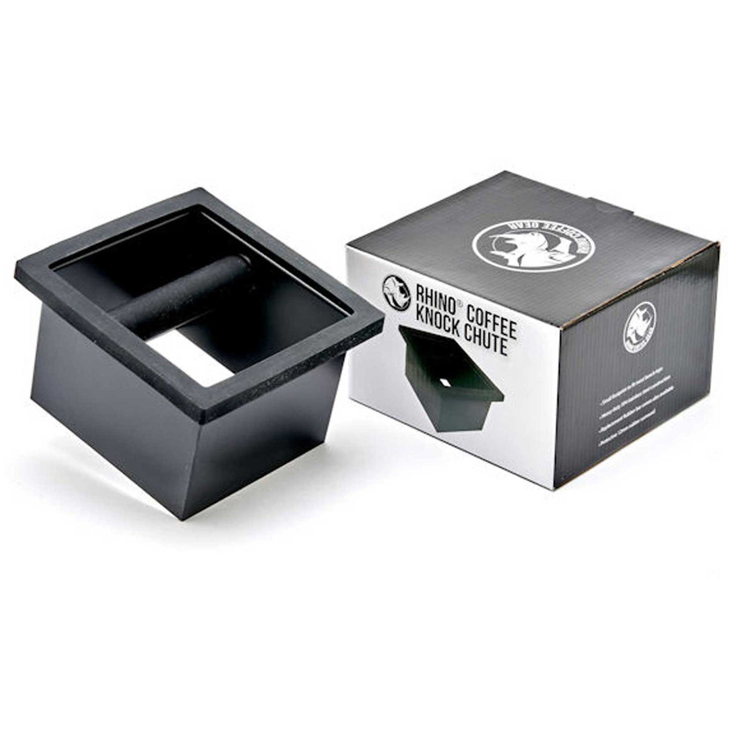 Rhinowares Square Knock Coffee Grounds Chute