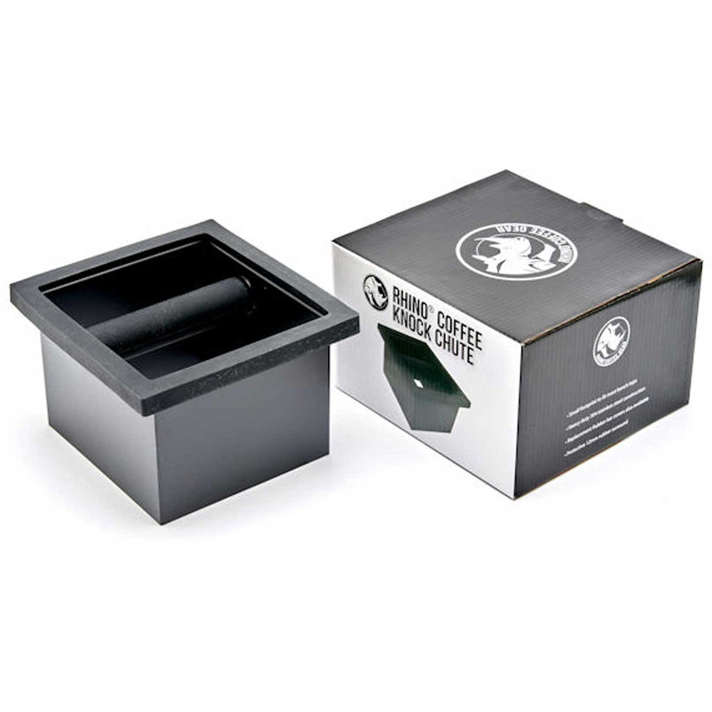 Rhinowares Square Knock Coffee Grounds Chute