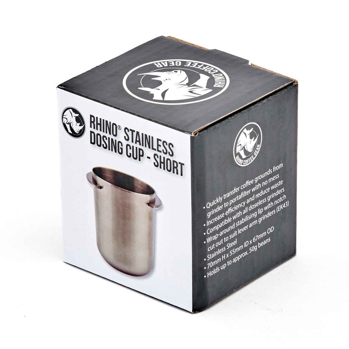 Rhinowares Coffee Dosing Cup - Perfect For Espresso Brewing