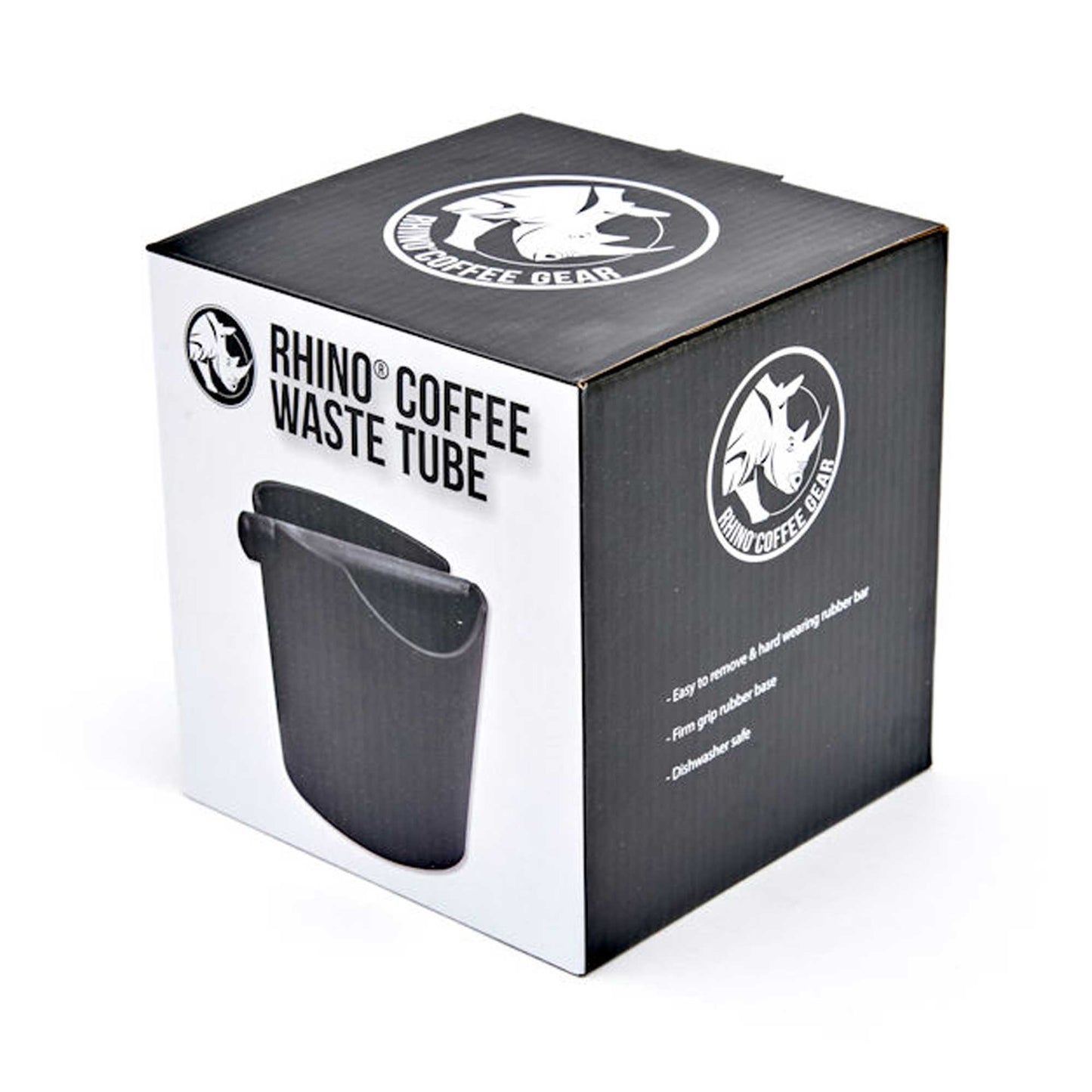 Rhinowares Domestic Waste Coffee Waste Grounds Bin - Black