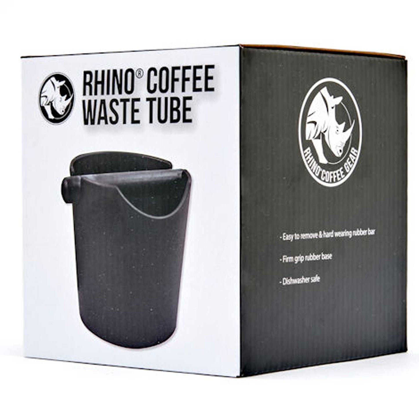 Rhinowares Domestic Waste Coffee Waste Grounds Bin - Black