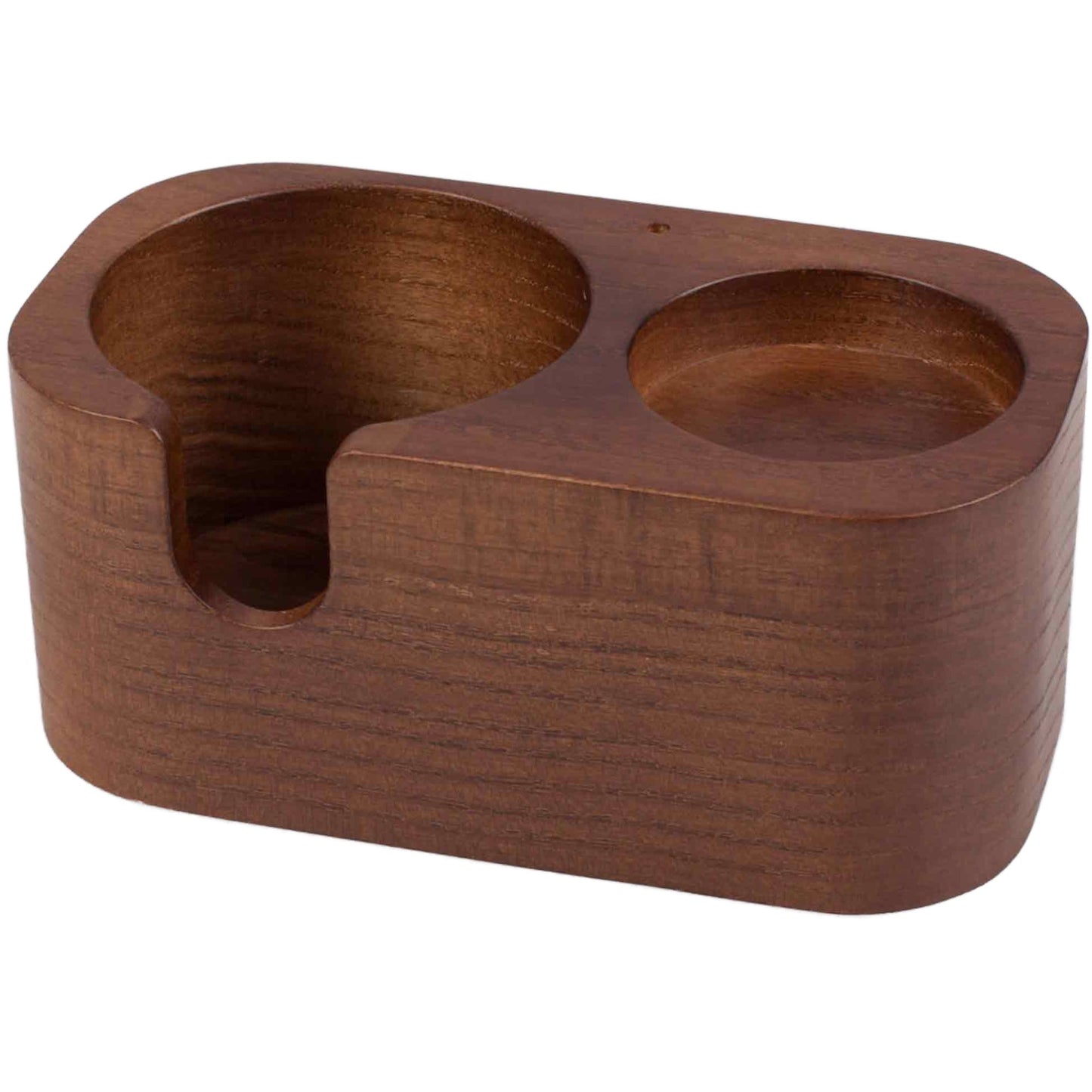 Motta Wooden Coffee Tamping Stand Set With Two Positions