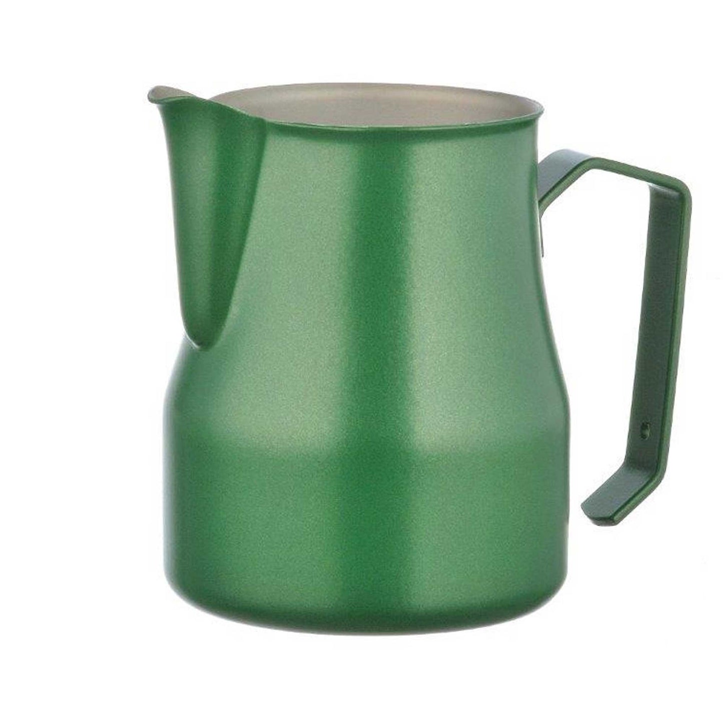Motta Professional Stainless Steel Milk Foaming Jug - 500ml - Green