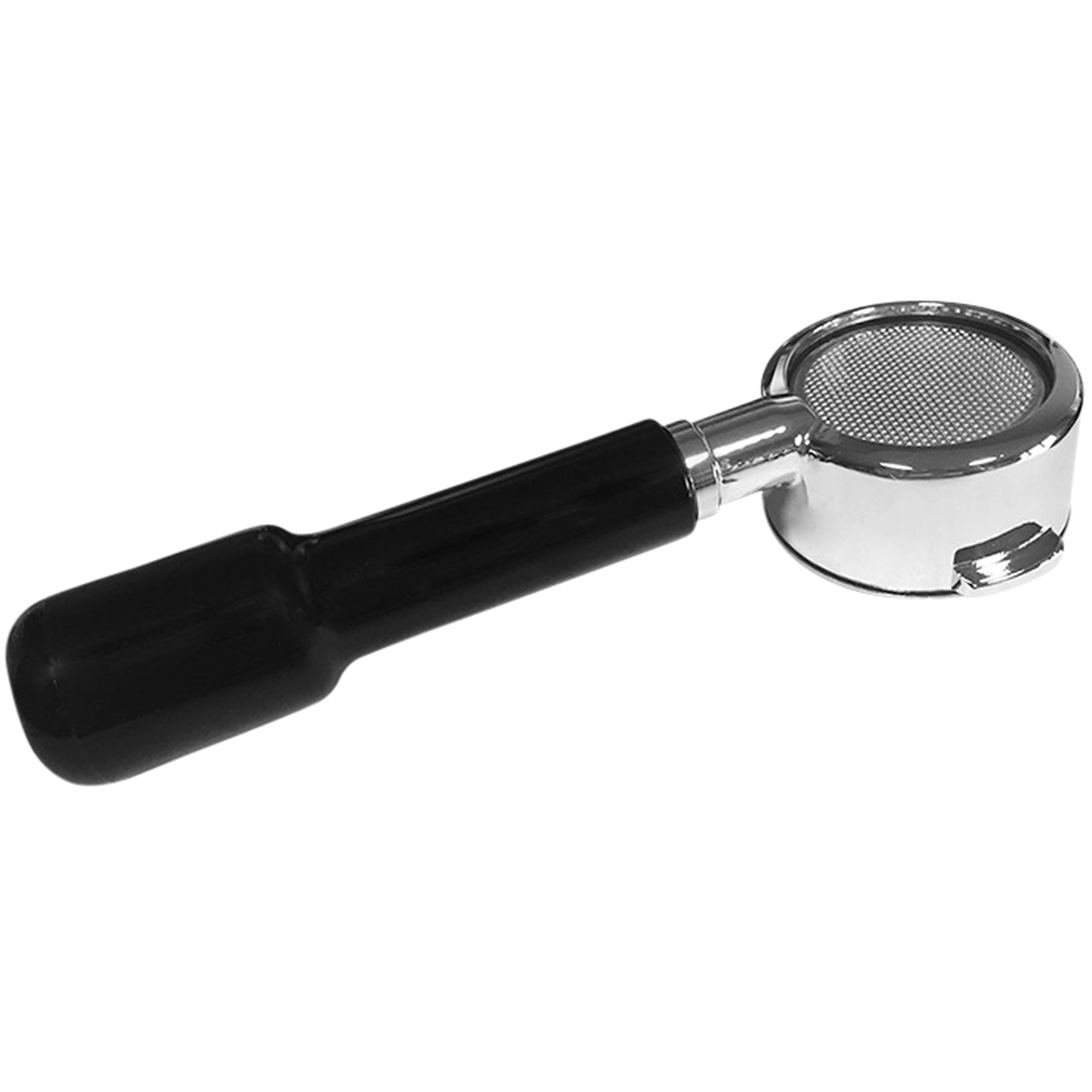 CMA / Astoria Compatible 53mm Bottomless Portafilter with Black Handle – 21g Basket - Complete
