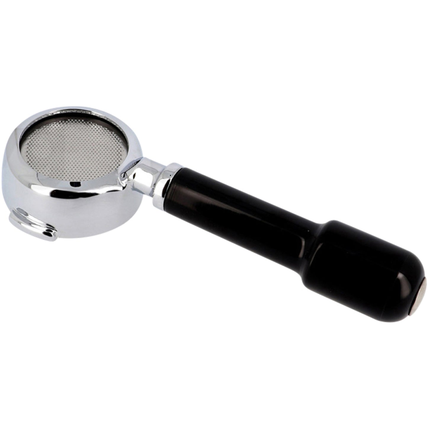 Rocket Espresso Compatible Bottomless Portafilter with Black Handle – 21g Basket - Complete