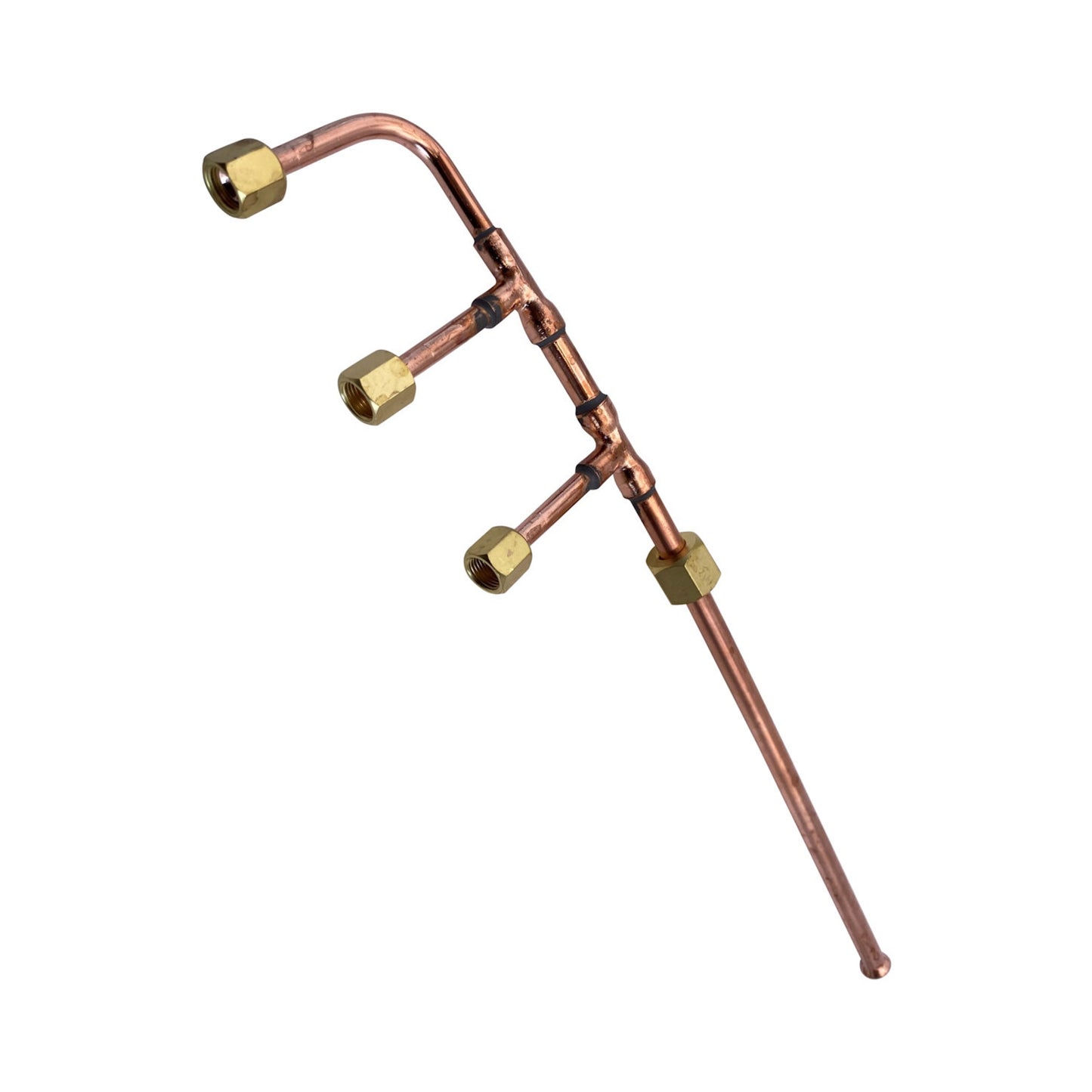 Iberital Expression 3-Group Flowmeter Pipe