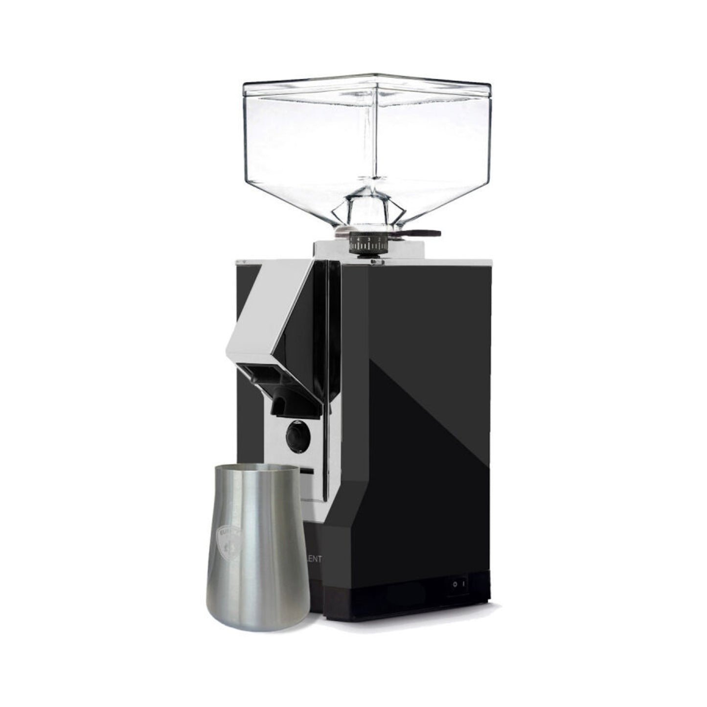 Eureka Mignon Filtro Silent Filter Coffee Grinder - 16CR Black Chrome