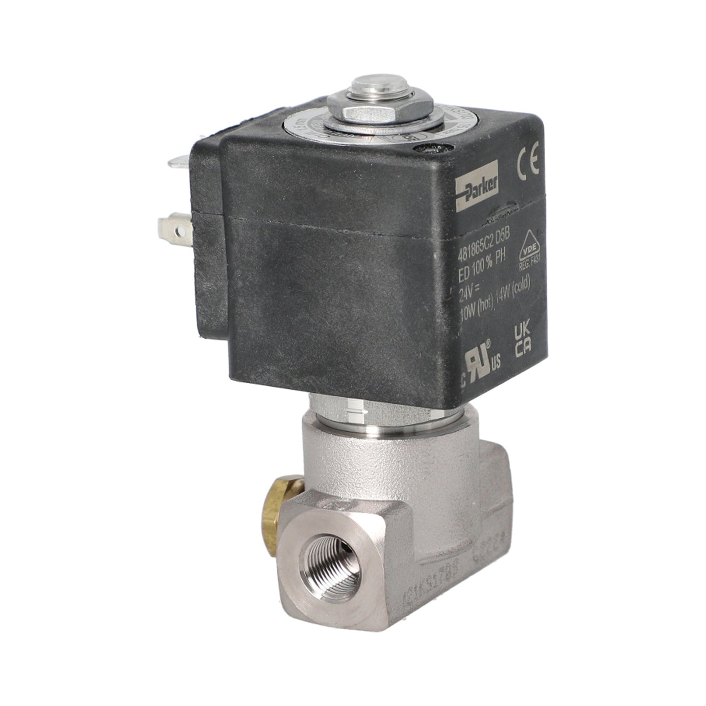 Lucifer 2 Way Solenoid Valve 24V 1/8 1.5mm Viton 10W – Wega, Storm