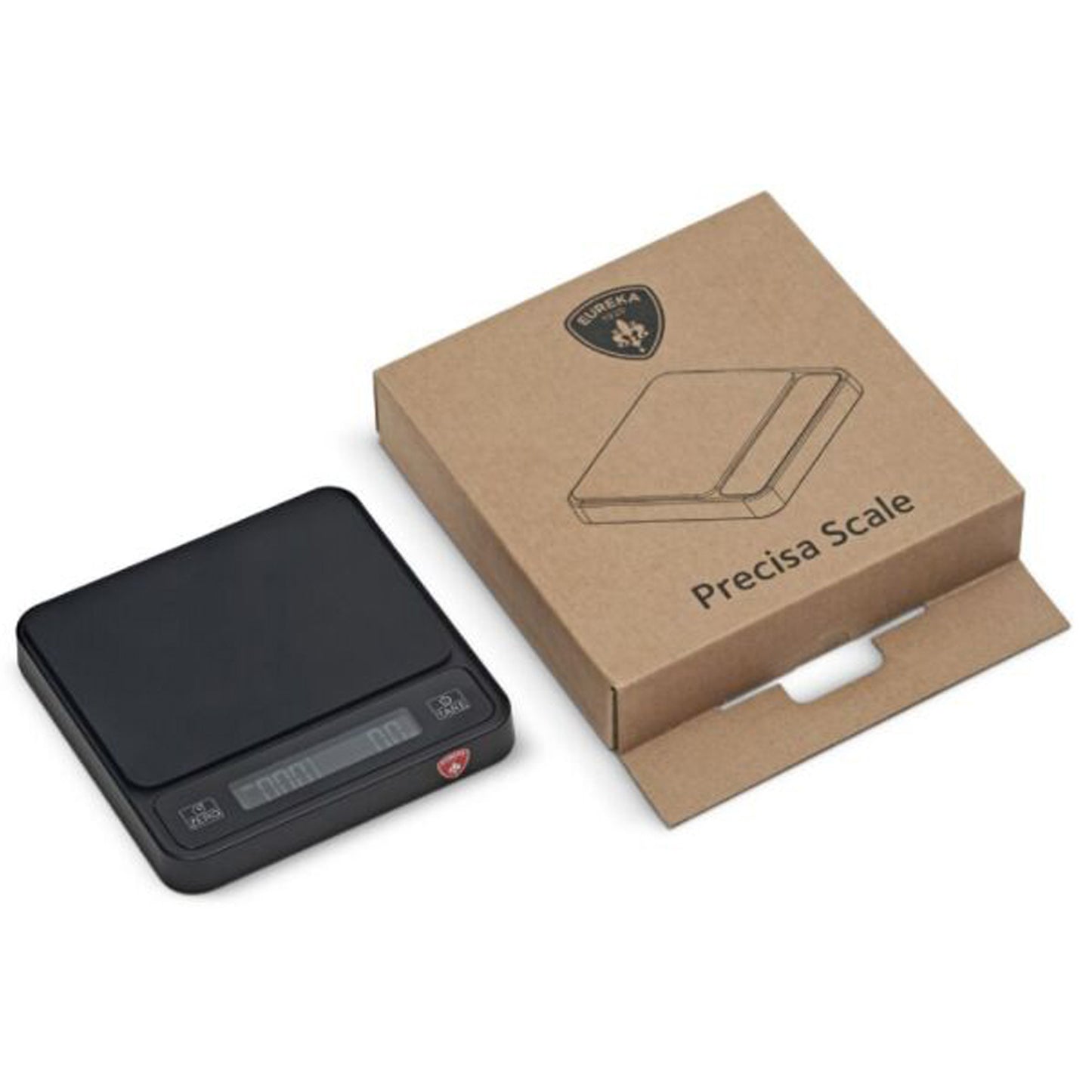 Eureka Digital Scale Precisa - 2000g x 0.1g | Compact, Rechargeable, LCD Display