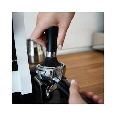 Eureka Perfect Grip Coffee Tamper 53mm Black – Ergonomic Barista Tool