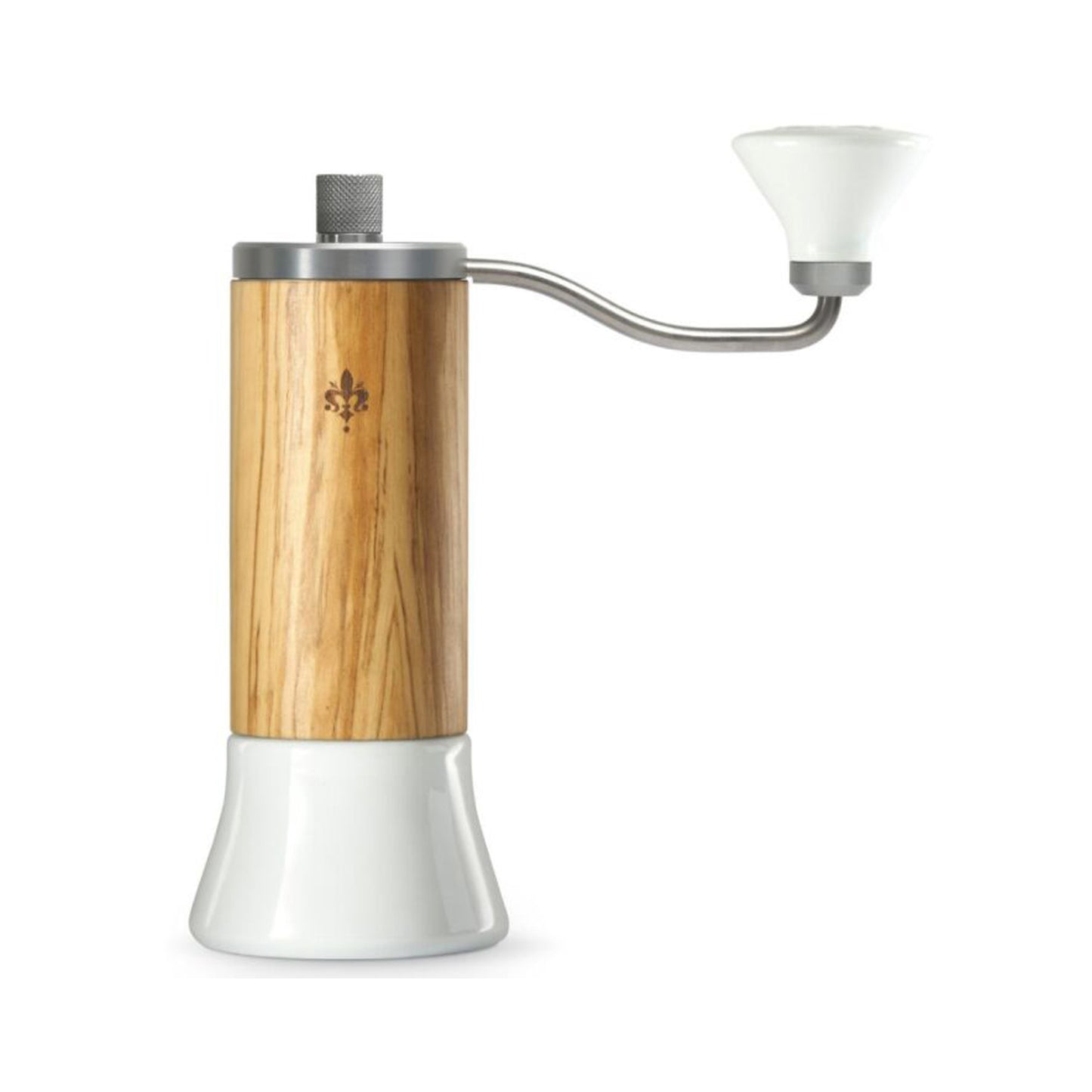 Eureka Baby Hand Grinder - Olive Body / Ceramic Base | 48mm Conical Burrs, Portable Design