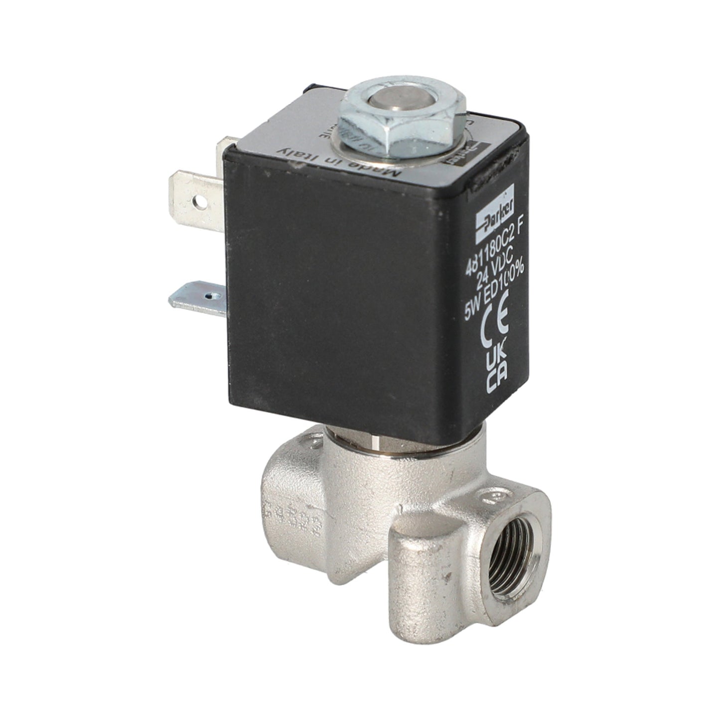 Lucifer 2 Way Solenoid Valve 24V 1/8 1.8mm 5W – Cimbali Faema