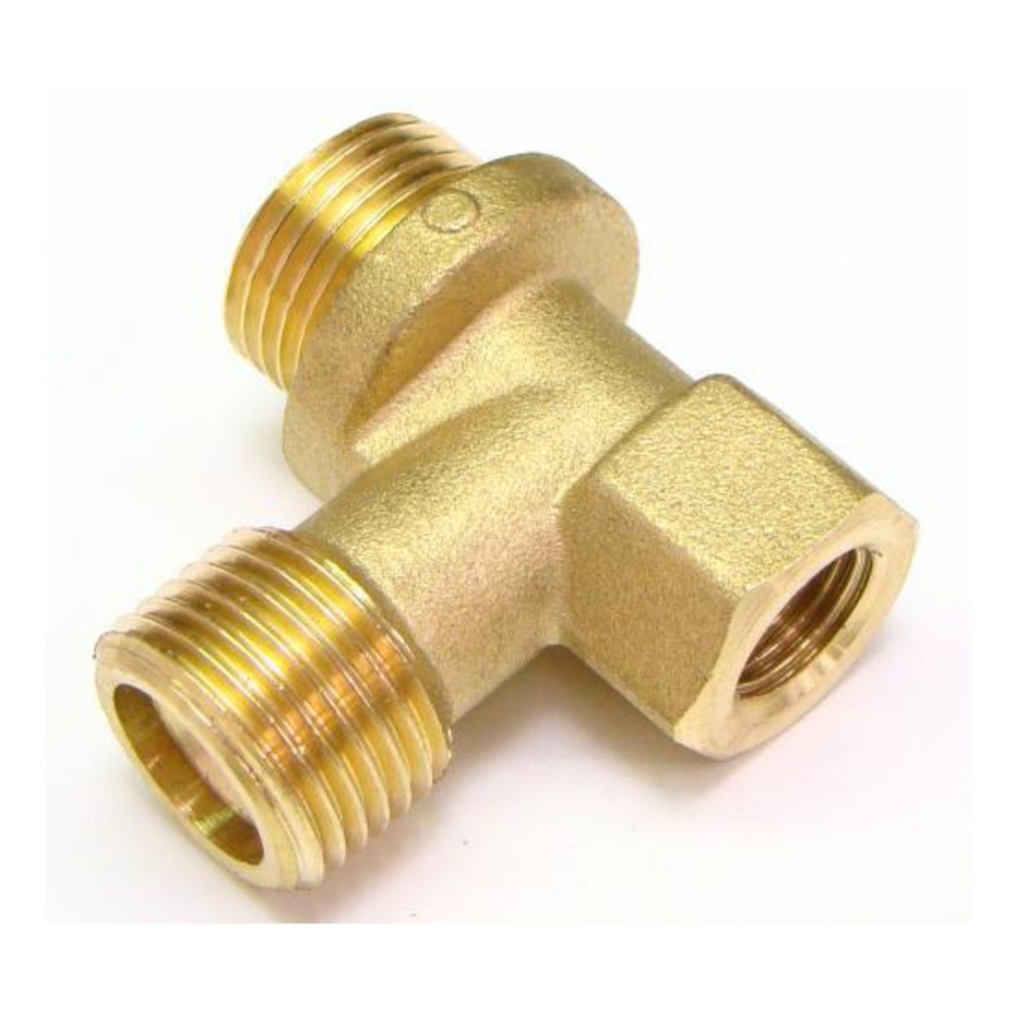 Quality Espresso 1/2M x 1/2M x 1/4F Upper Boiler Fitting - Futurmat E61, Arianne, Brava & Ariete