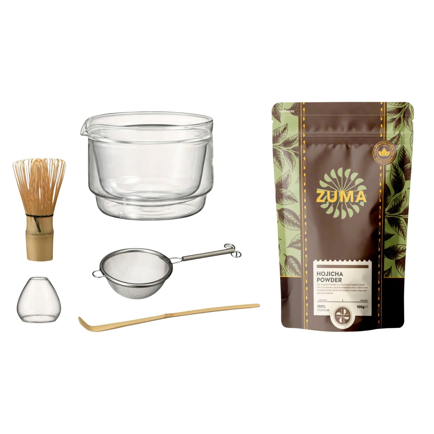 Hojicha at Home Set - Essentials Starter Bundle