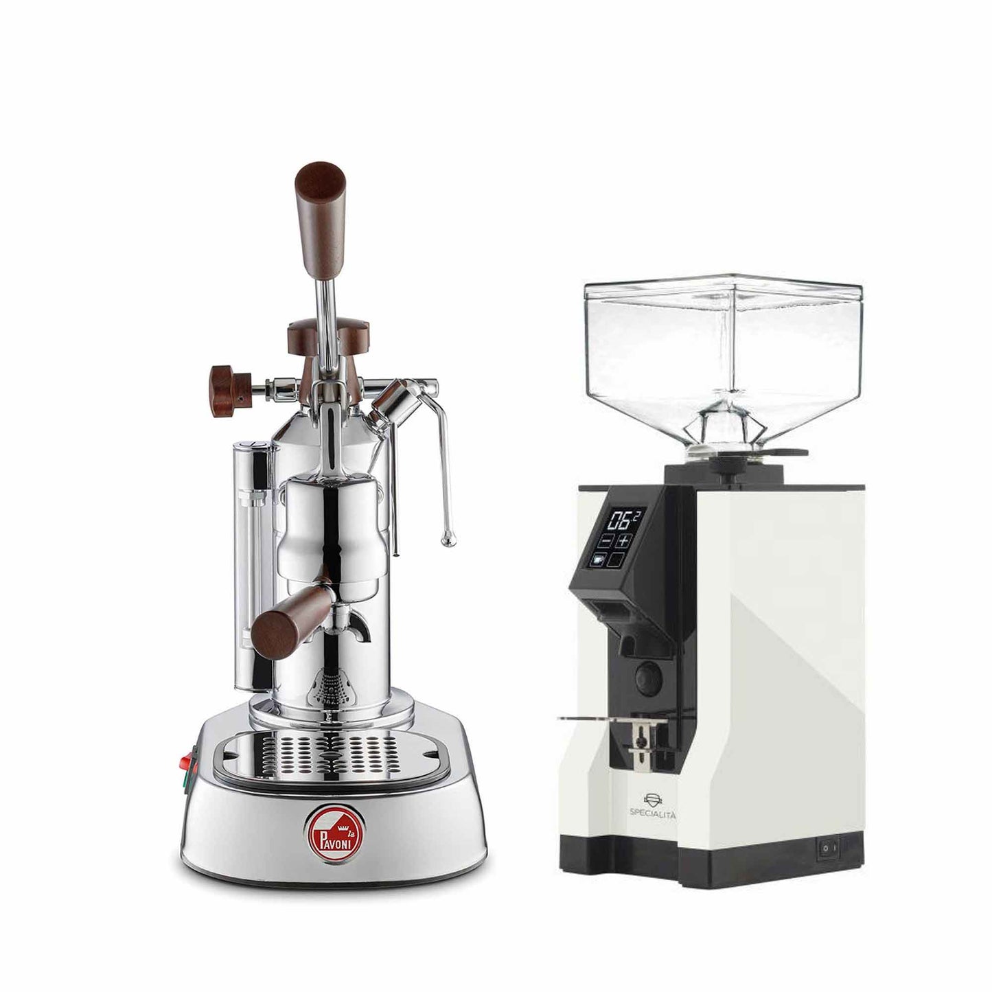 La Pavoni Lever + Eureka Specialita Coffee Machine Package