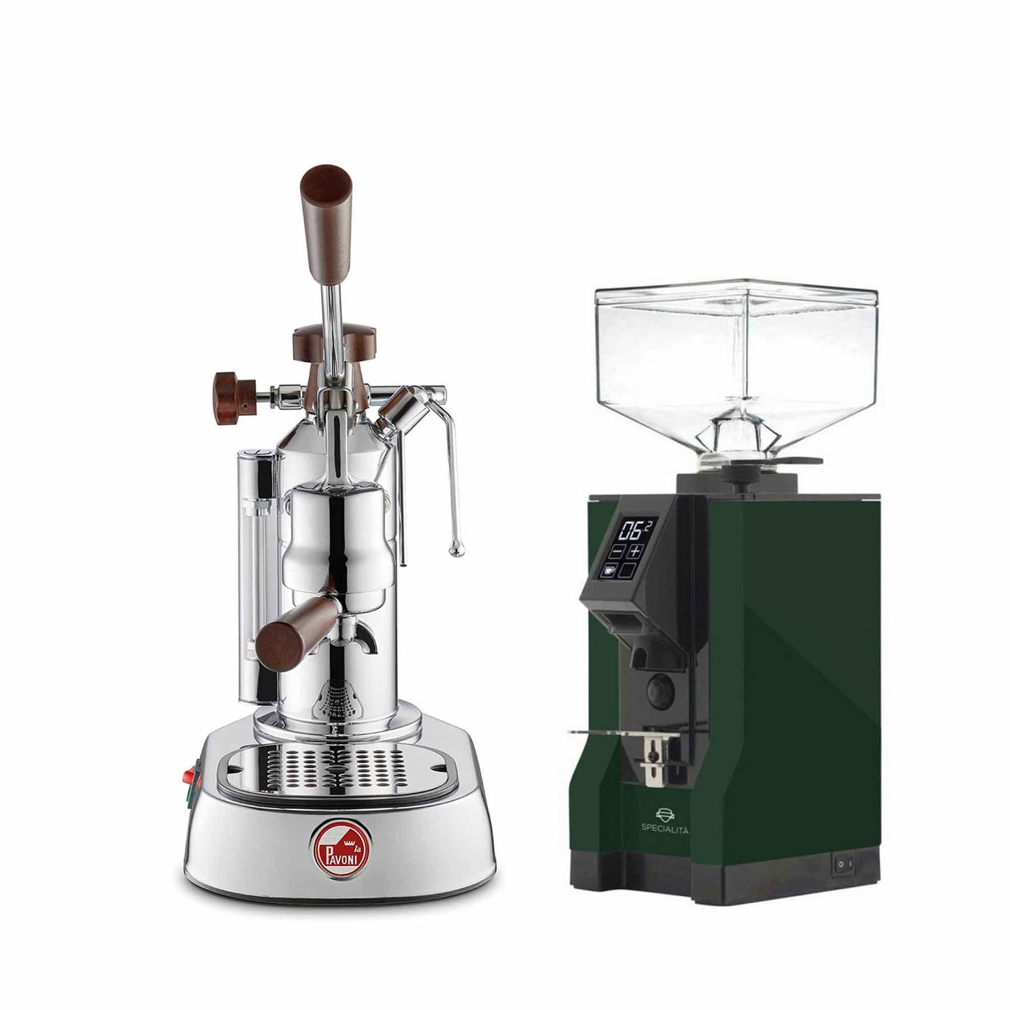 La Pavoni Lever + Eureka Specialita Coffee Machine Package