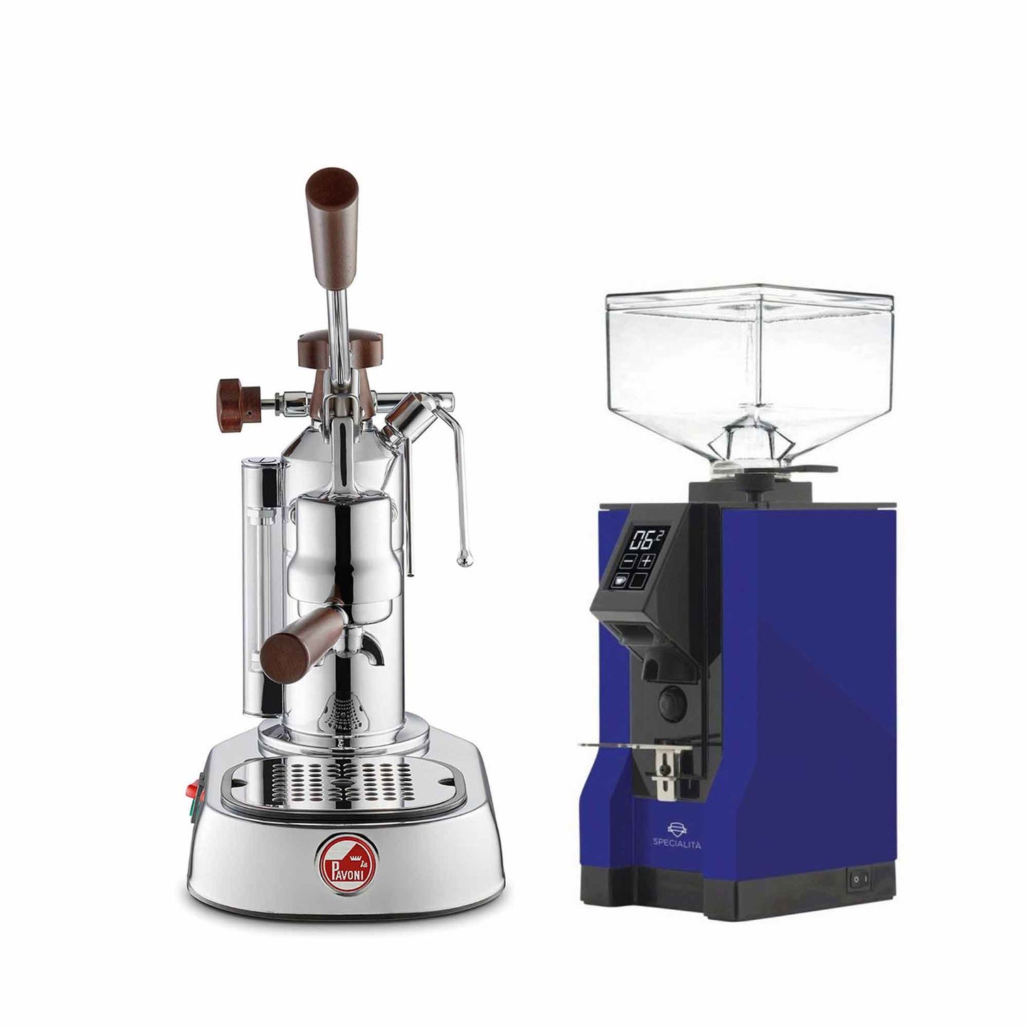 La Pavoni Lever + Eureka Specialita Coffee Machine Package