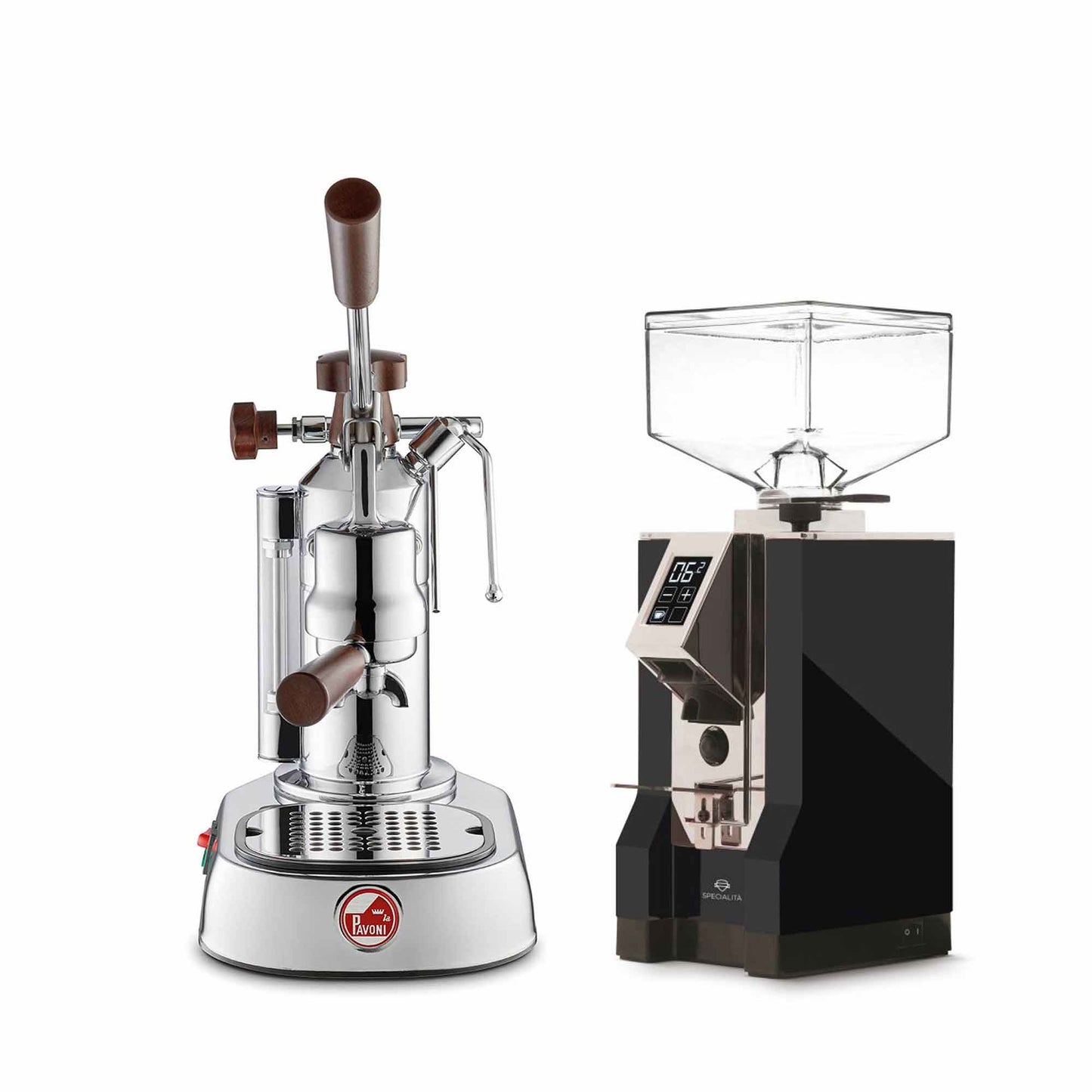 La Pavoni Lever + Eureka Specialita Coffee Machine Package