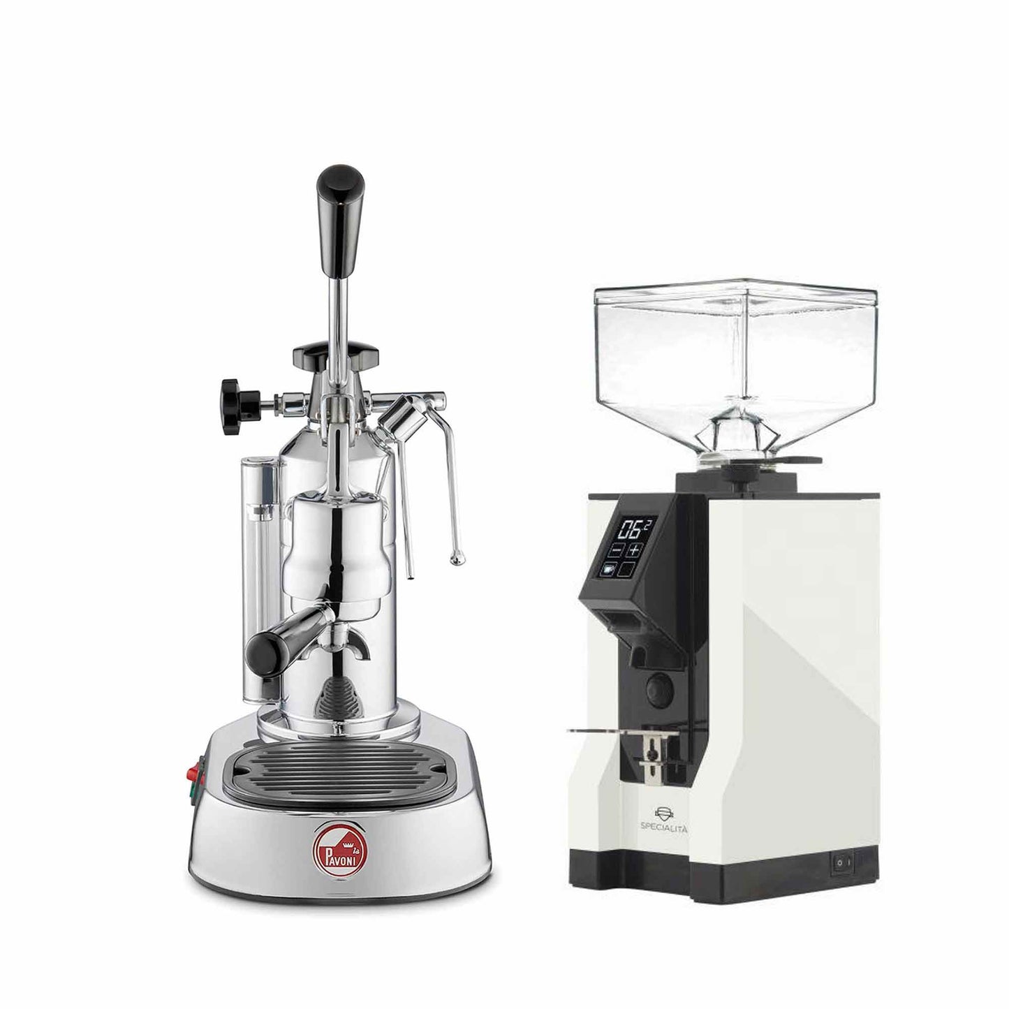 La Pavoni Lever + Eureka Specialita Coffee Machine Package