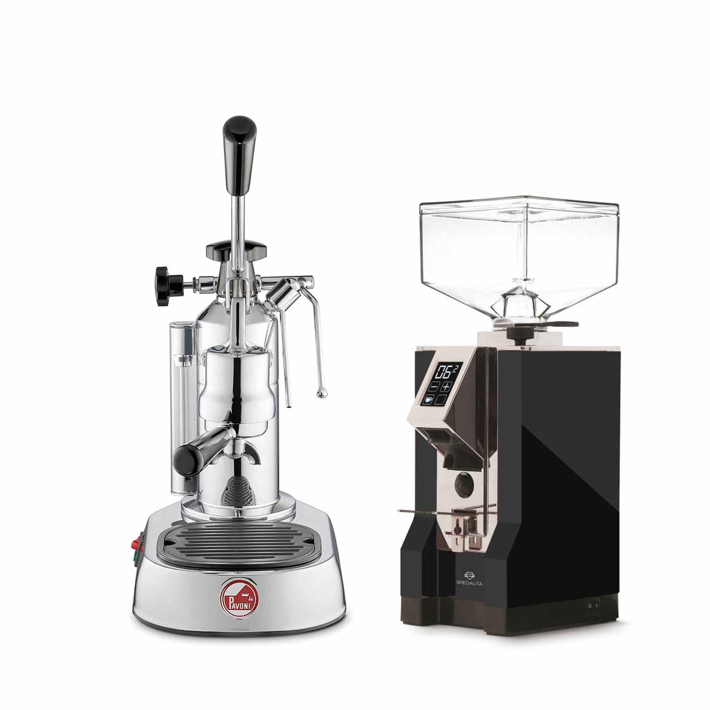 La Pavoni Lever + Eureka Specialita Coffee Machine Package