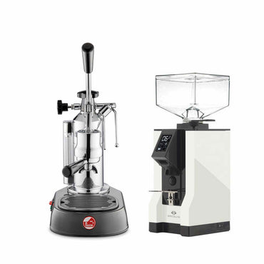 La Pavoni Lever + Eureka Specialita Coffee Machine Package