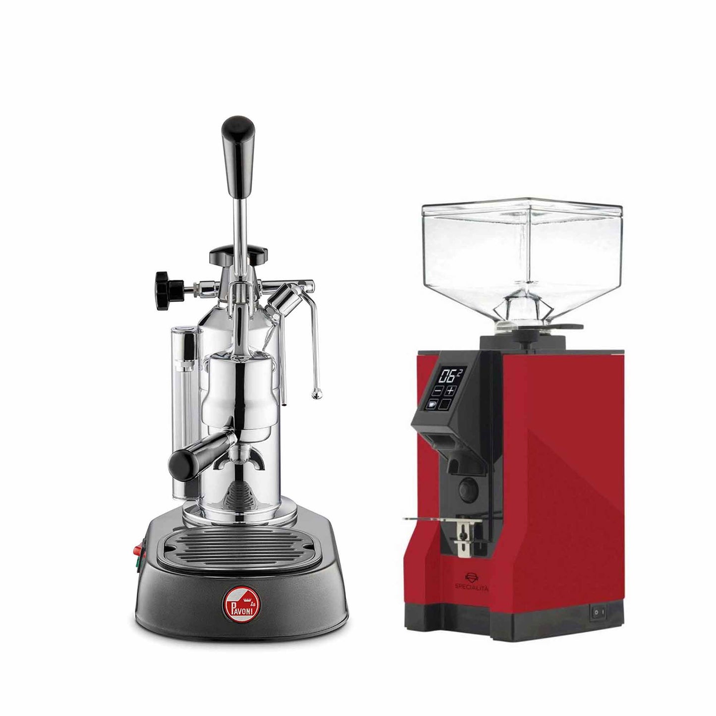 La Pavoni Lever + Eureka Specialita Coffee Machine Package
