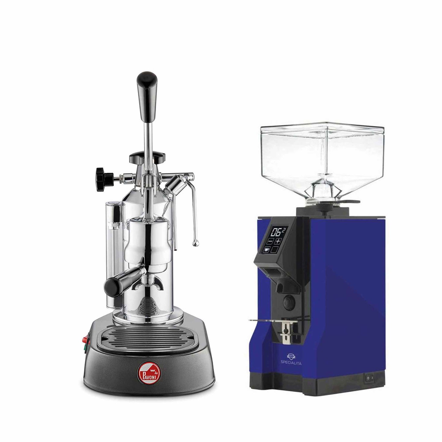 La Pavoni Lever + Eureka Specialita Coffee Machine Package